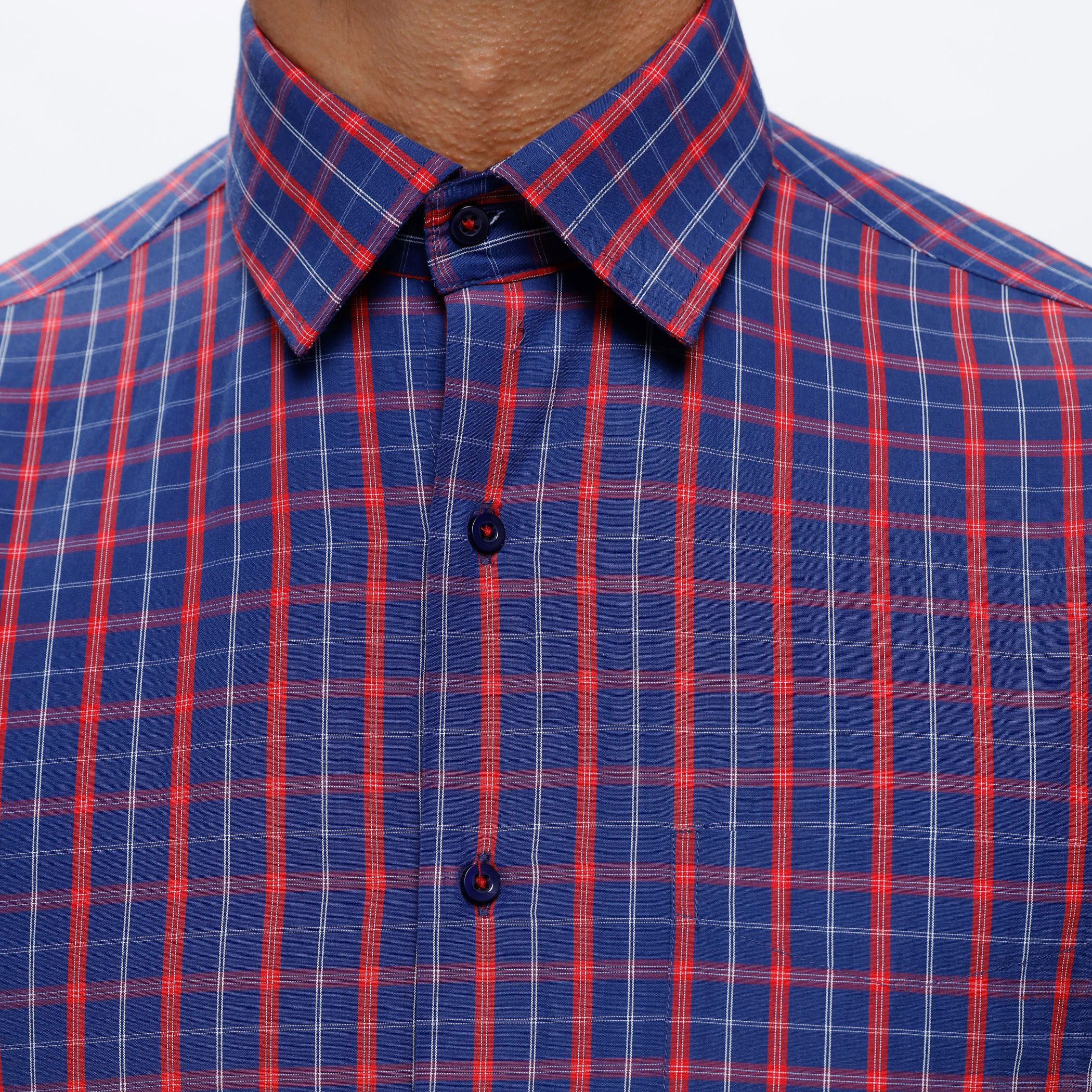 Chequered Shirt with Short Sleeves-men-clothing-shirts-image-4