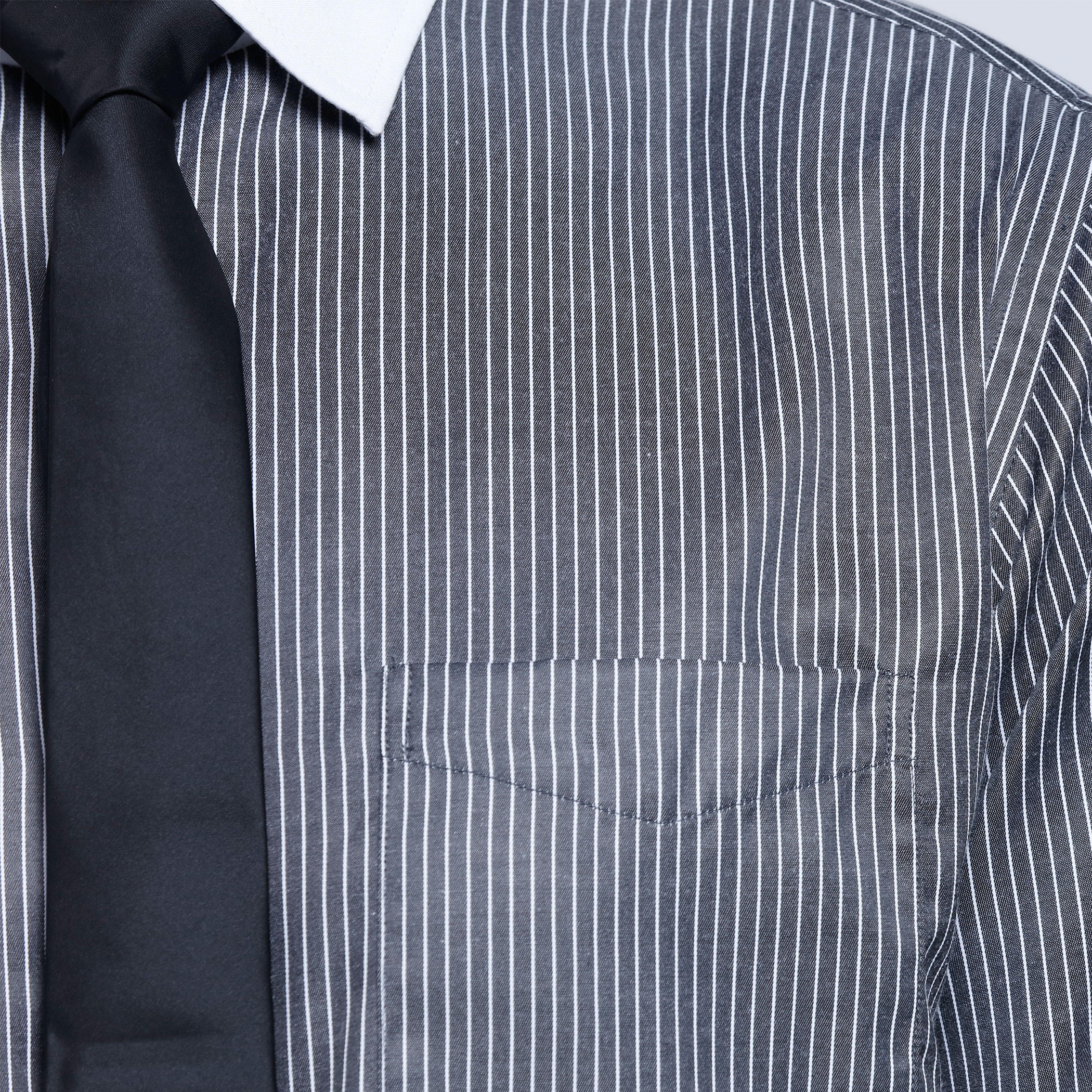 Striped Long Sleeves Shirt with Button Placket-men-clothing-shirts-image-2