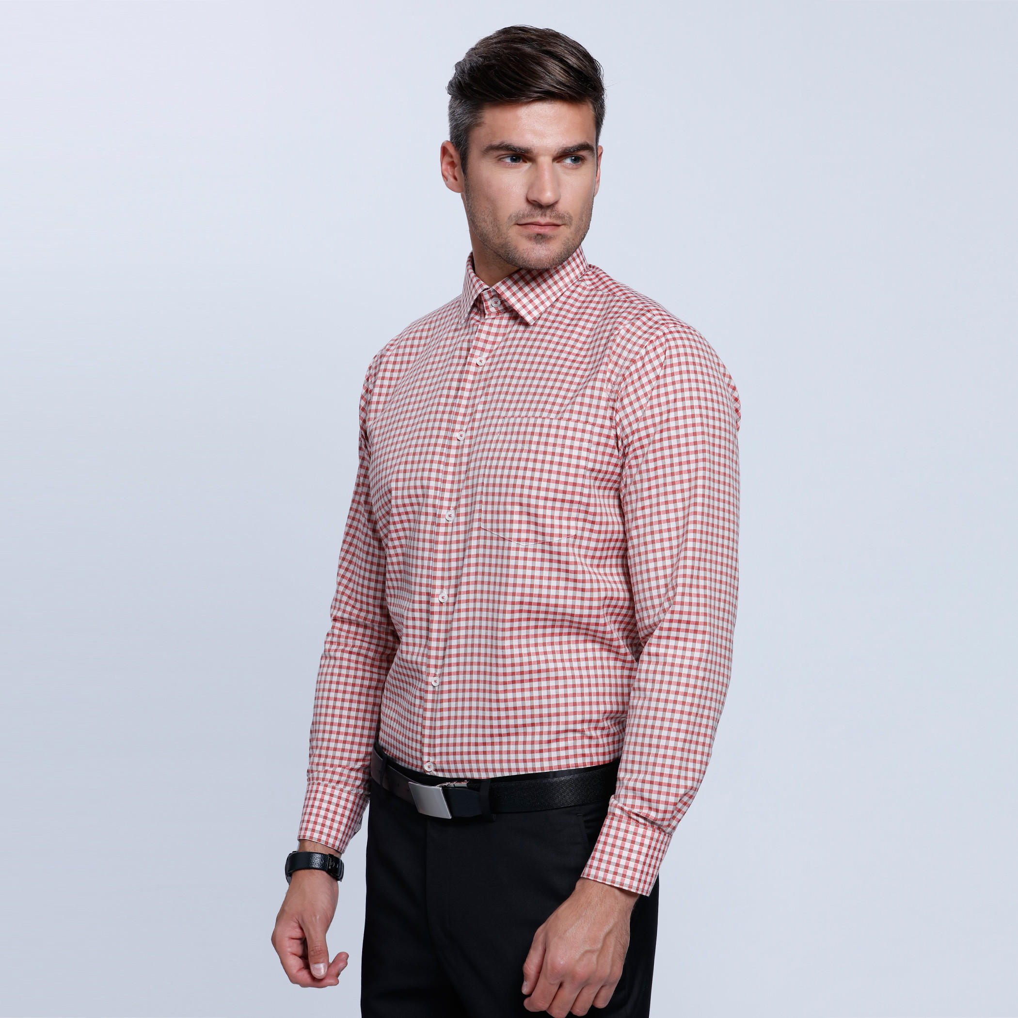Chequered Shirt with Long Sleeves-men-clothing-shirts-image-3
