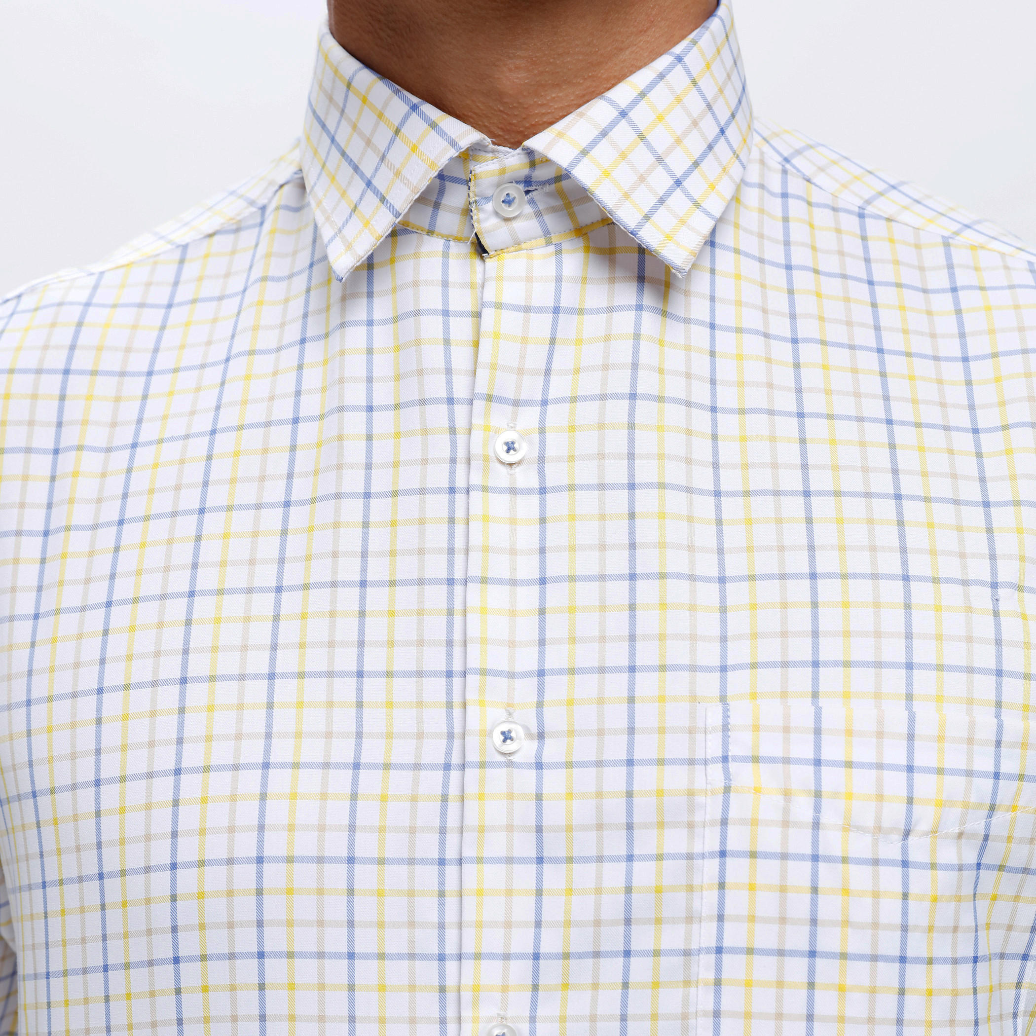 Chequered Shirt with Short Sleeves-men-clothing-shirts-image-4
