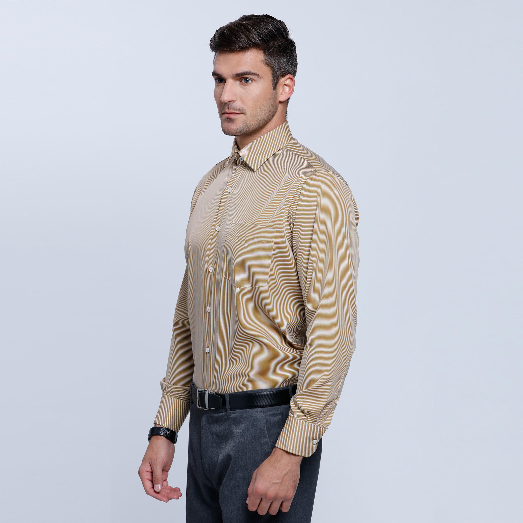 Long Sleeves Shirt with Button Placket-men-clothing-shirts-image-3