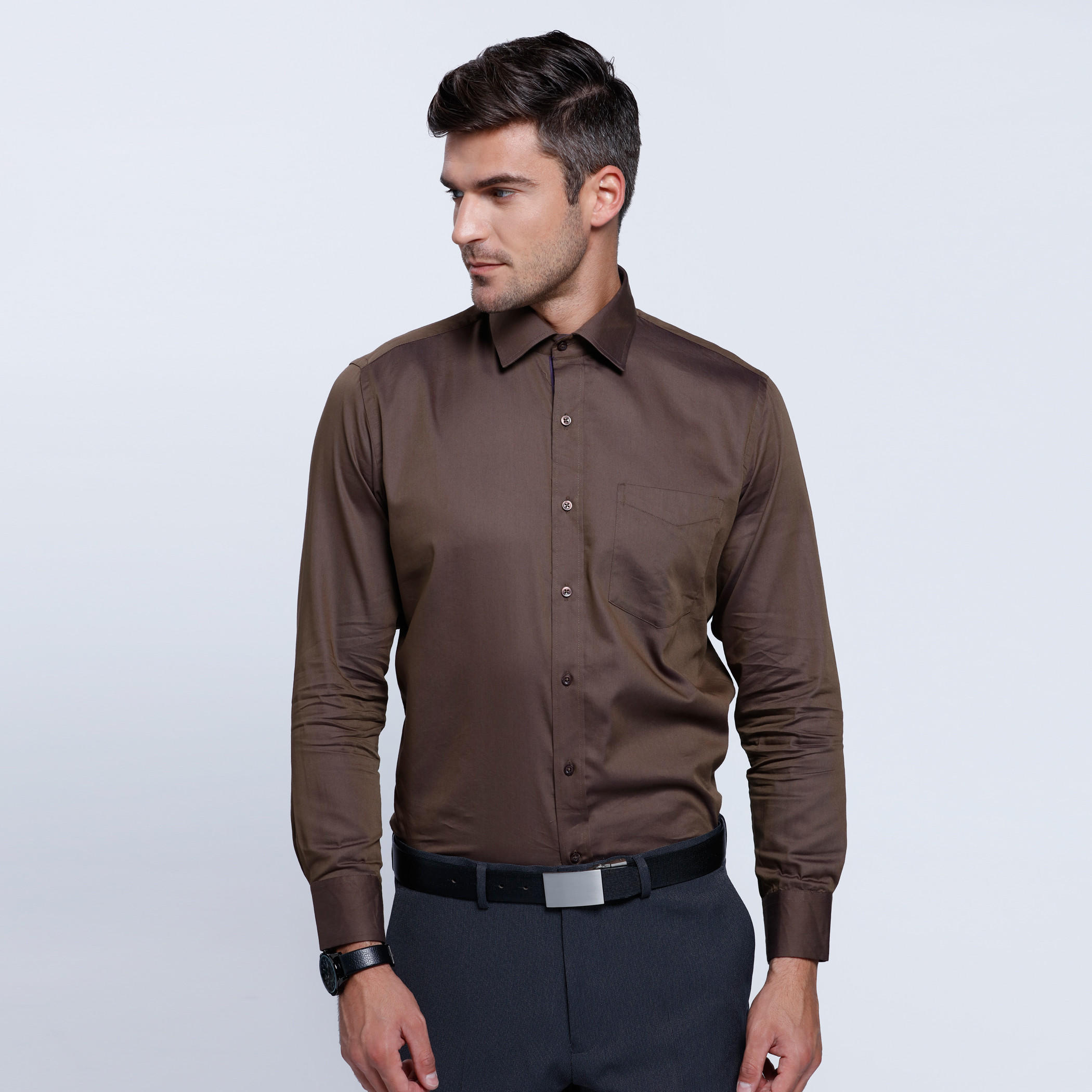 Long Sleeves Shirt with Button Placket-men-clothing-shirts-image-5