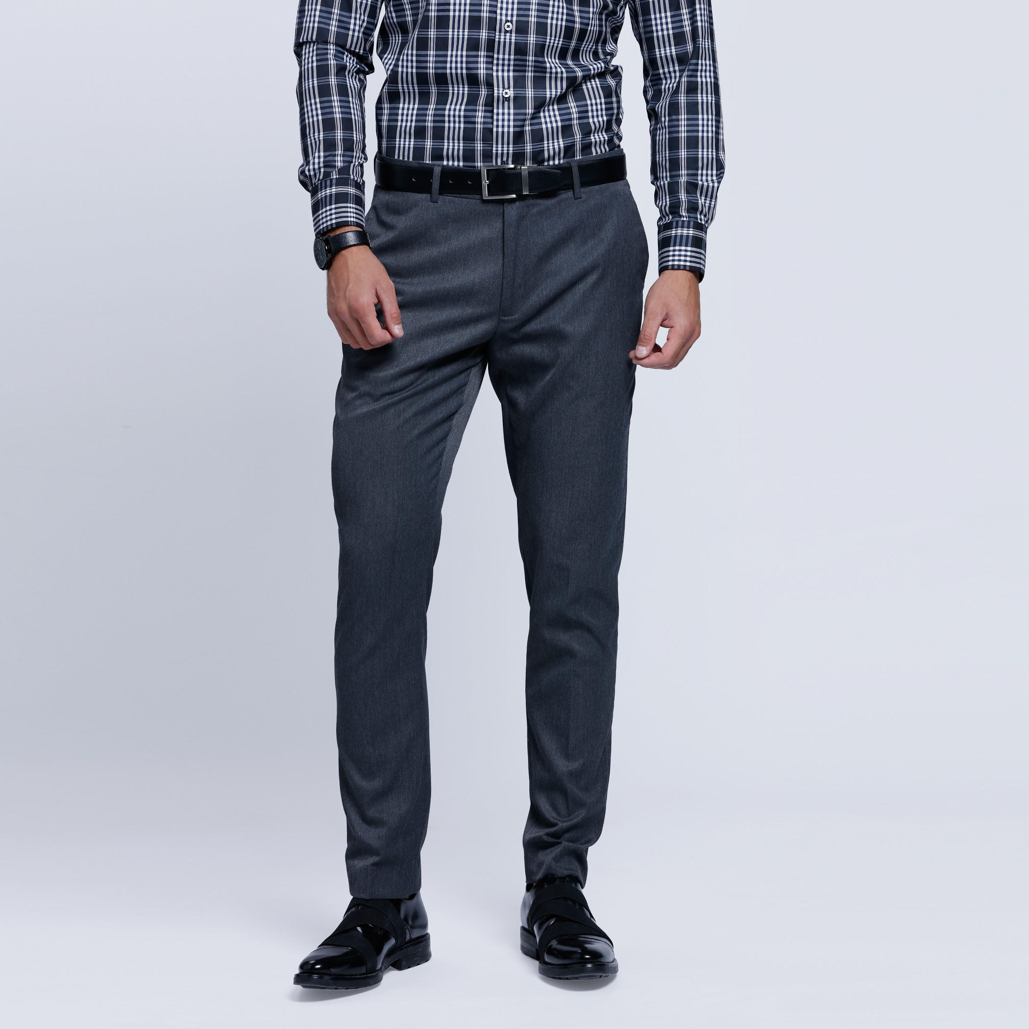 Full Length Trousers with Button Closure-men-clothing-bottoms-trousersandchinos-trousers-image-1