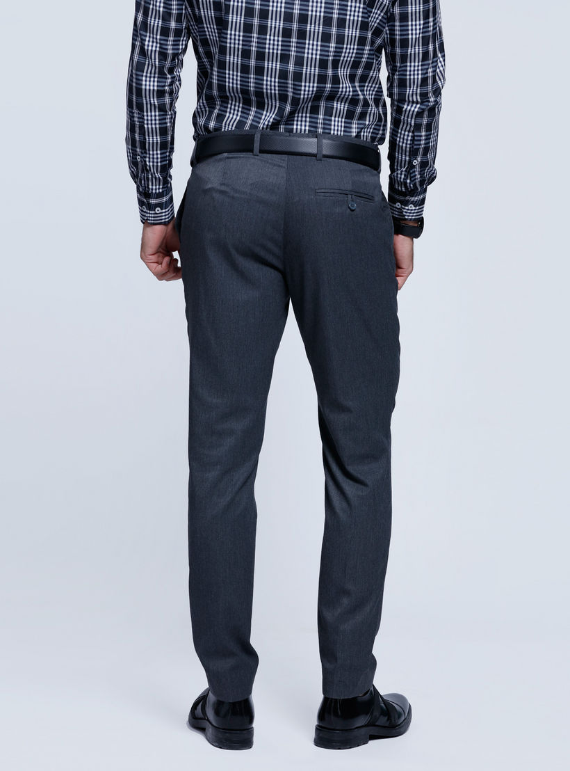 Full Length Trousers with Button Closure-men-clothing-bottoms-trousersandchinos-trousers-image-2