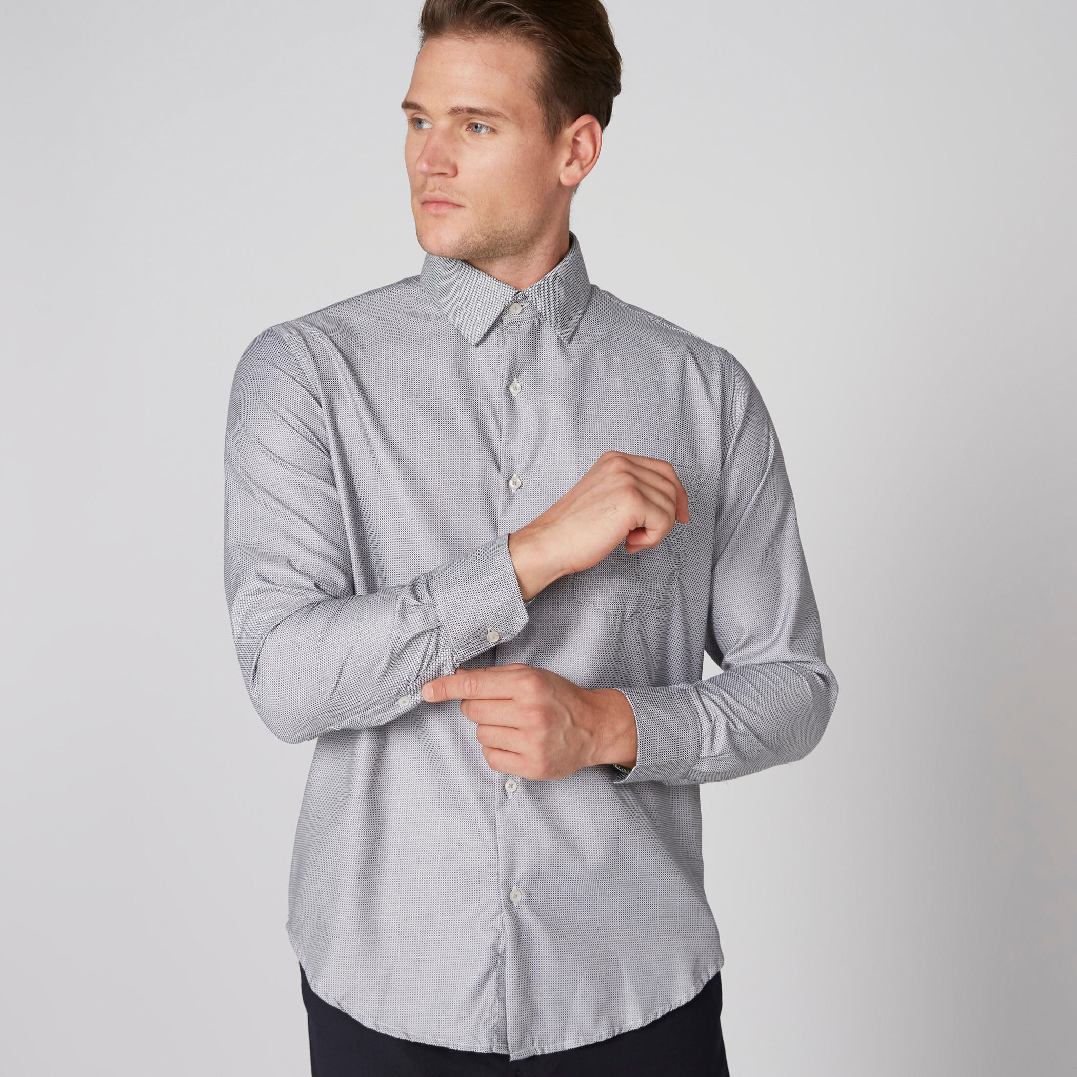 قميص بطبعات بأكمام طويلة وأزرار-men-clothing-shirts-image-1