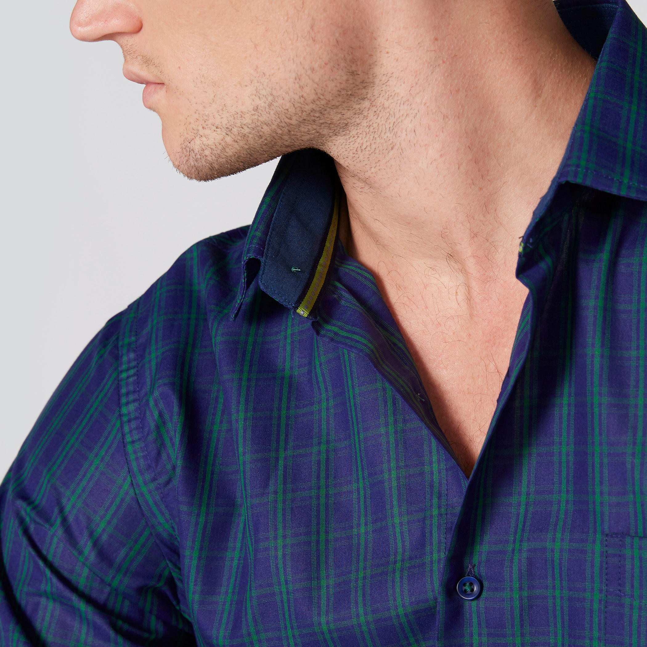 قميص كاروهات بأكمام طويلة وأزرار-men-clothing-shirts-image-4
