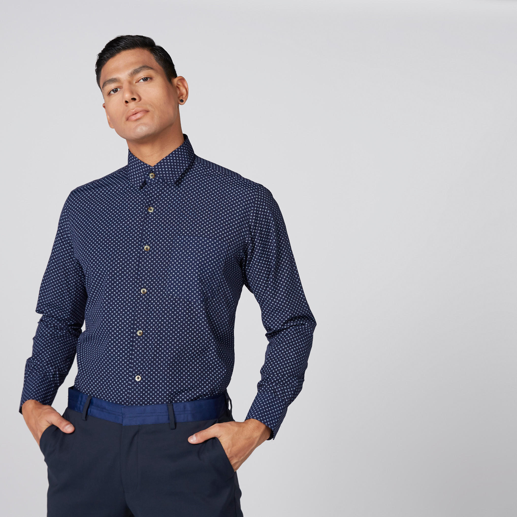 قميص بطبعات بأكمام طويلة وأزرار-men-clothing-shirts-image-4