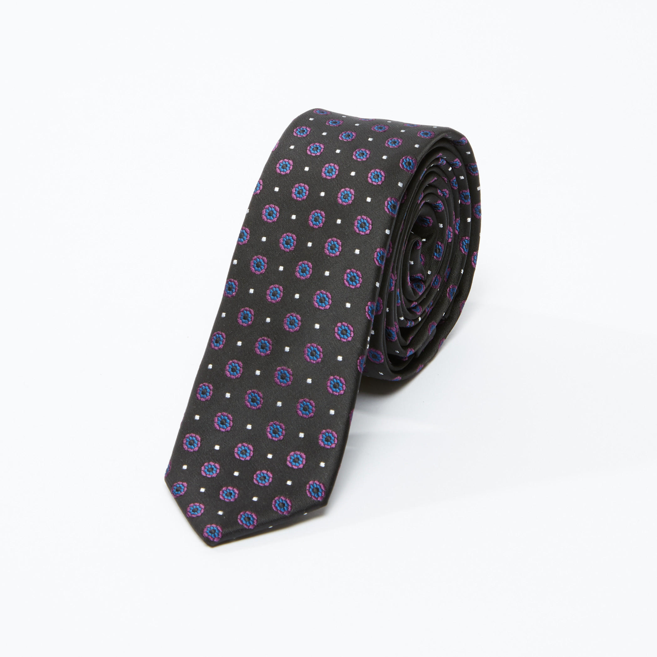 ربطة عنق بارزة الملمس بقصّة عادية-men-tiesandcufflinks-pocketsquares-image-4