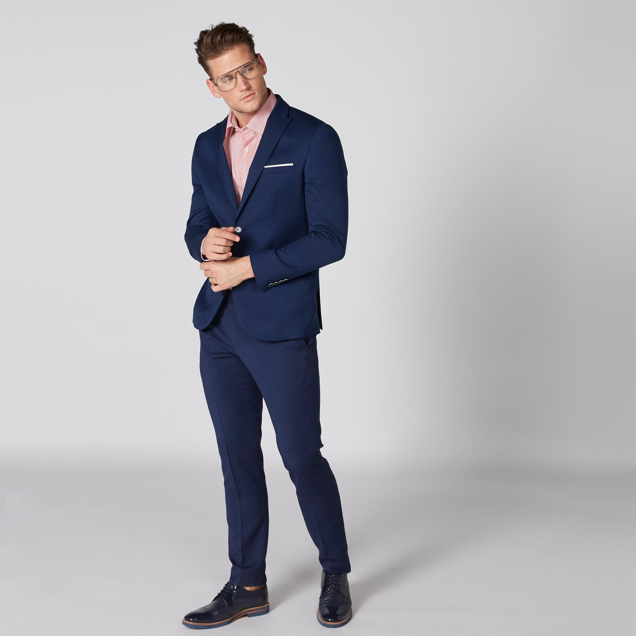 قميص كاروهات بأكمام طويلة وأزرار-men-clothing-shirts-image-3