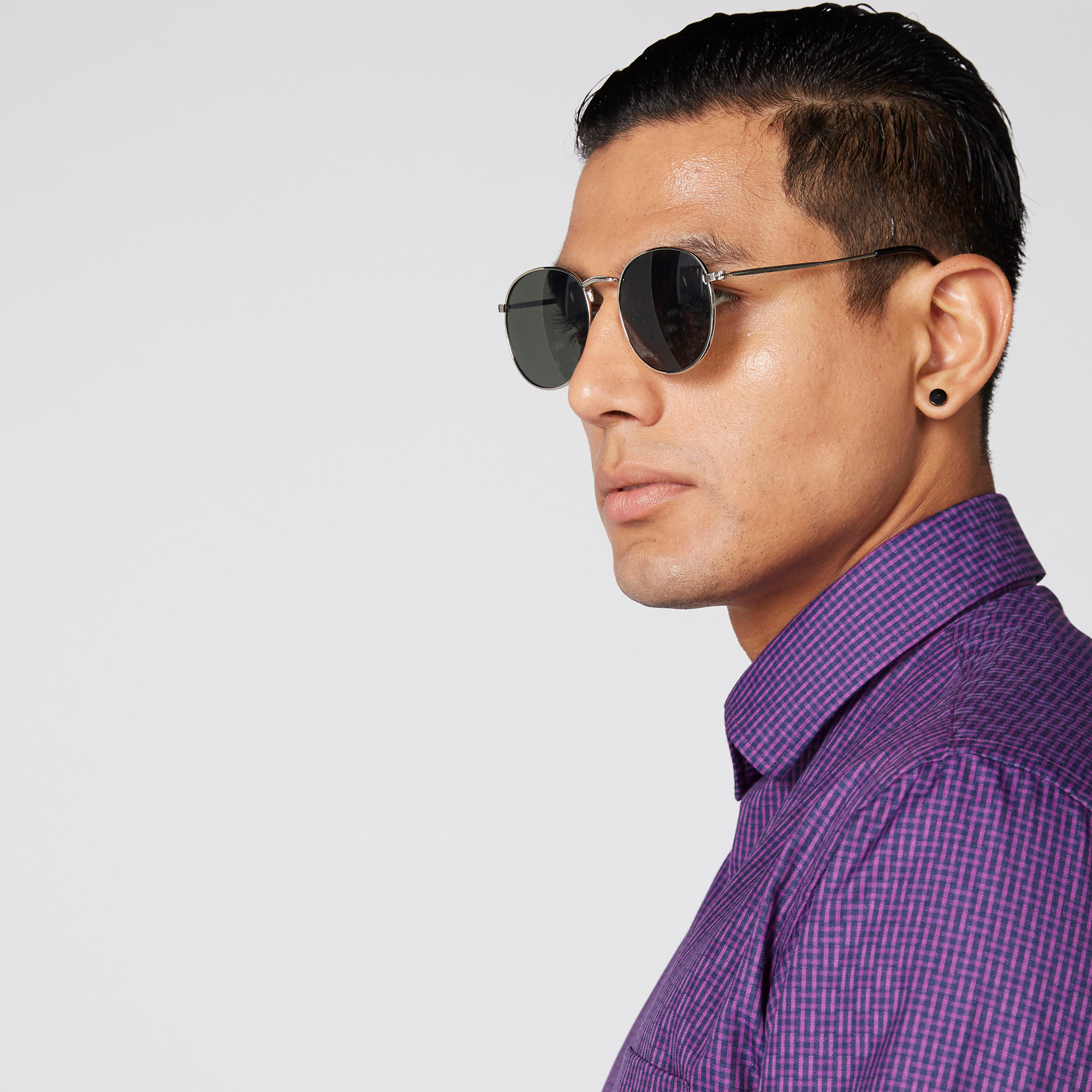 قميص كاروهات أكمام طويلة وأزرار-men-clothing-shirts-image-3
