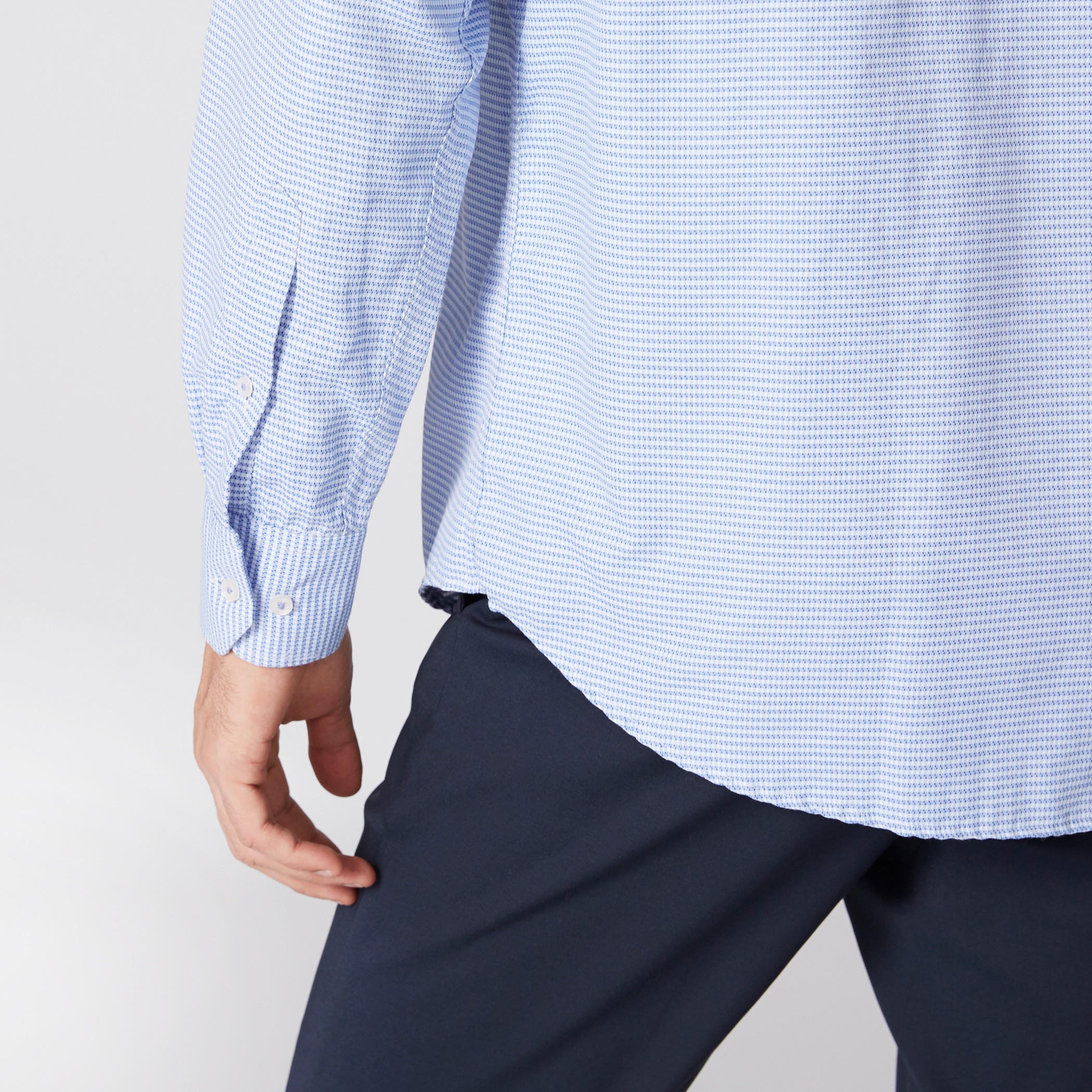 قميص مقلّم بأكمام طويلة وأزرار-men-clothing-shirts-image-3