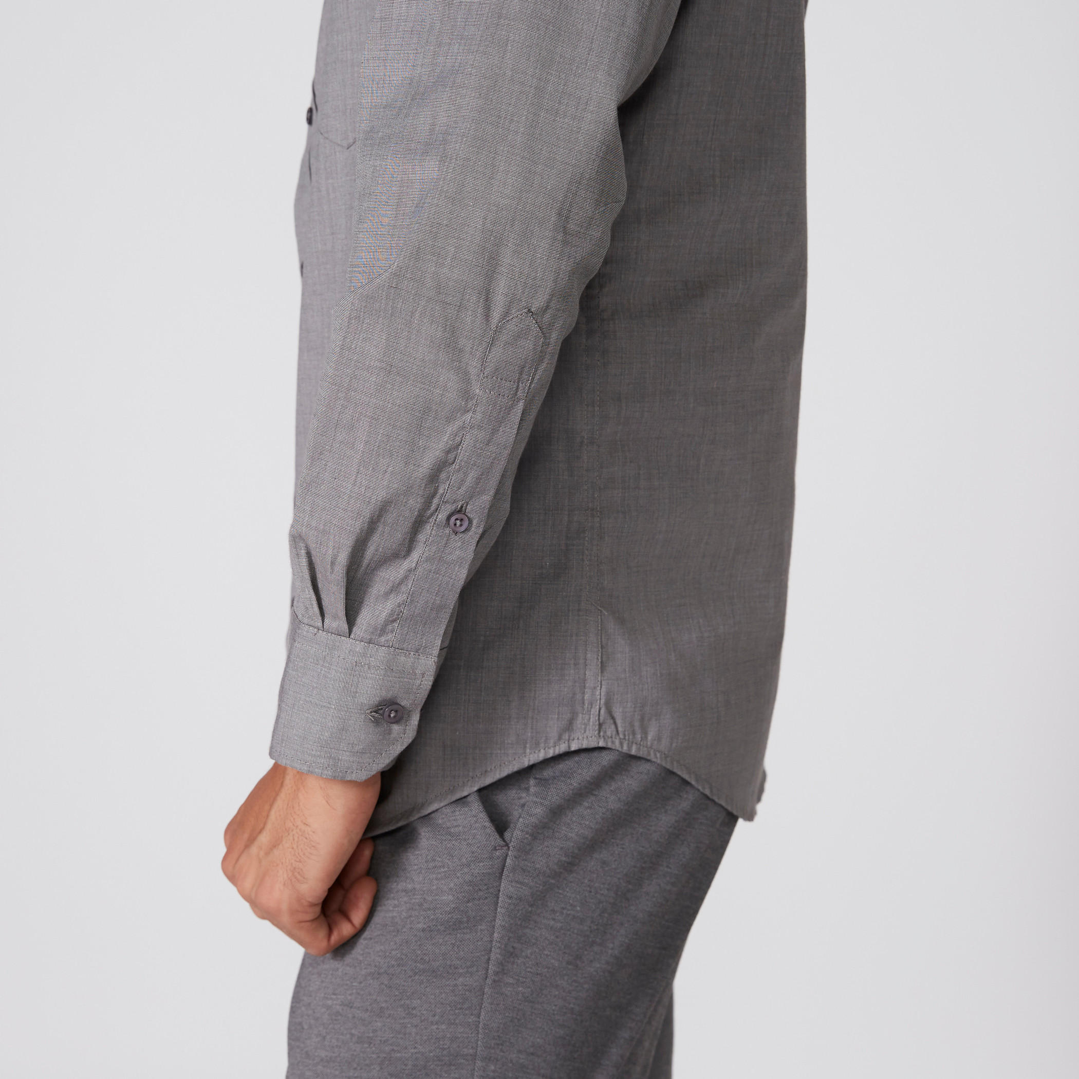 قميص بأكمام طويلة ووصلة أزرار كاملة-men-clothing-shirts-image-3