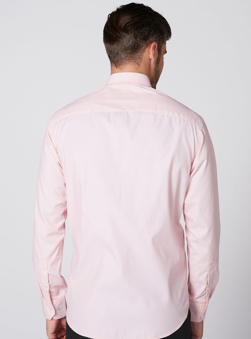 Long Sleeves Shirt with Chest Pocket and Complete Placket-men-clothing-shirts-image-3