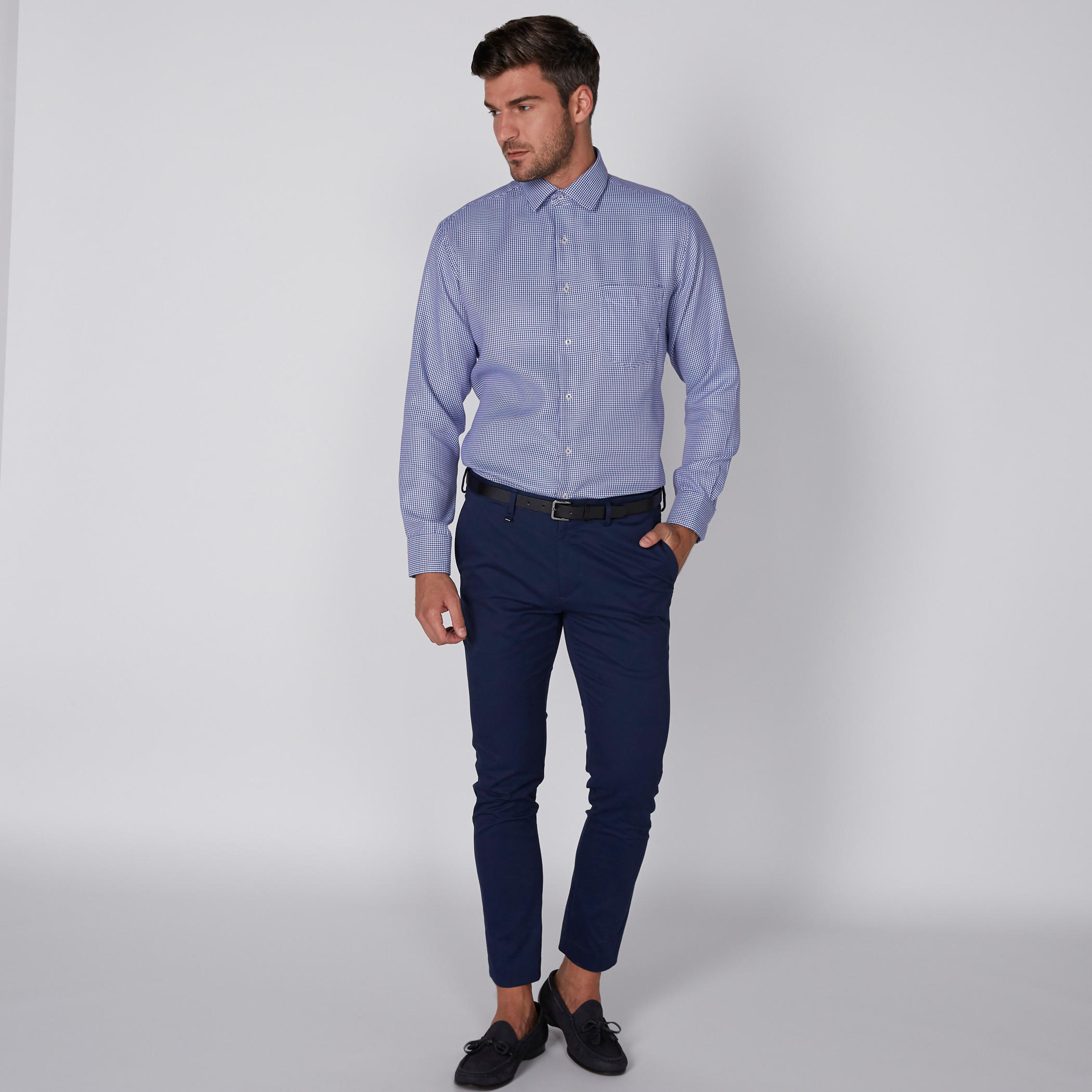 قميص كاروهات بأكمام طويلة-men-clothing-shirts-image-4