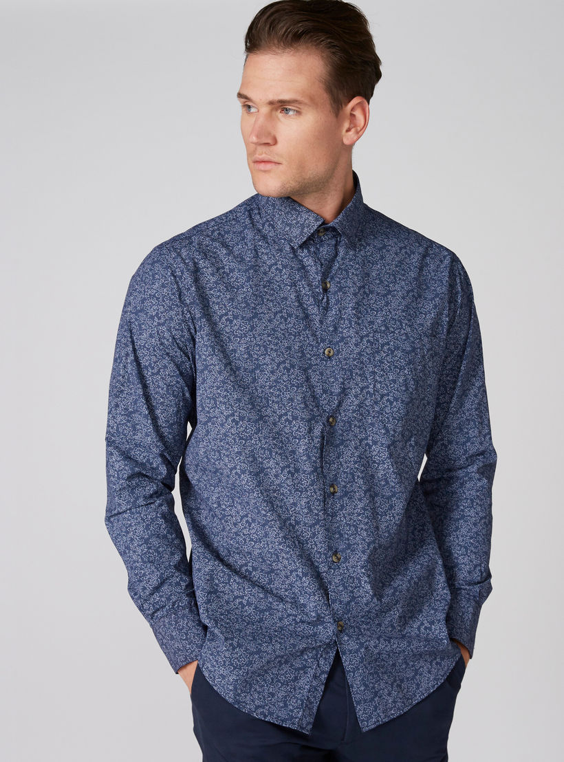 قميص سهل الكي بأكمام طويلة وأزرار وطبعات-men-clothing-shirts-image-4