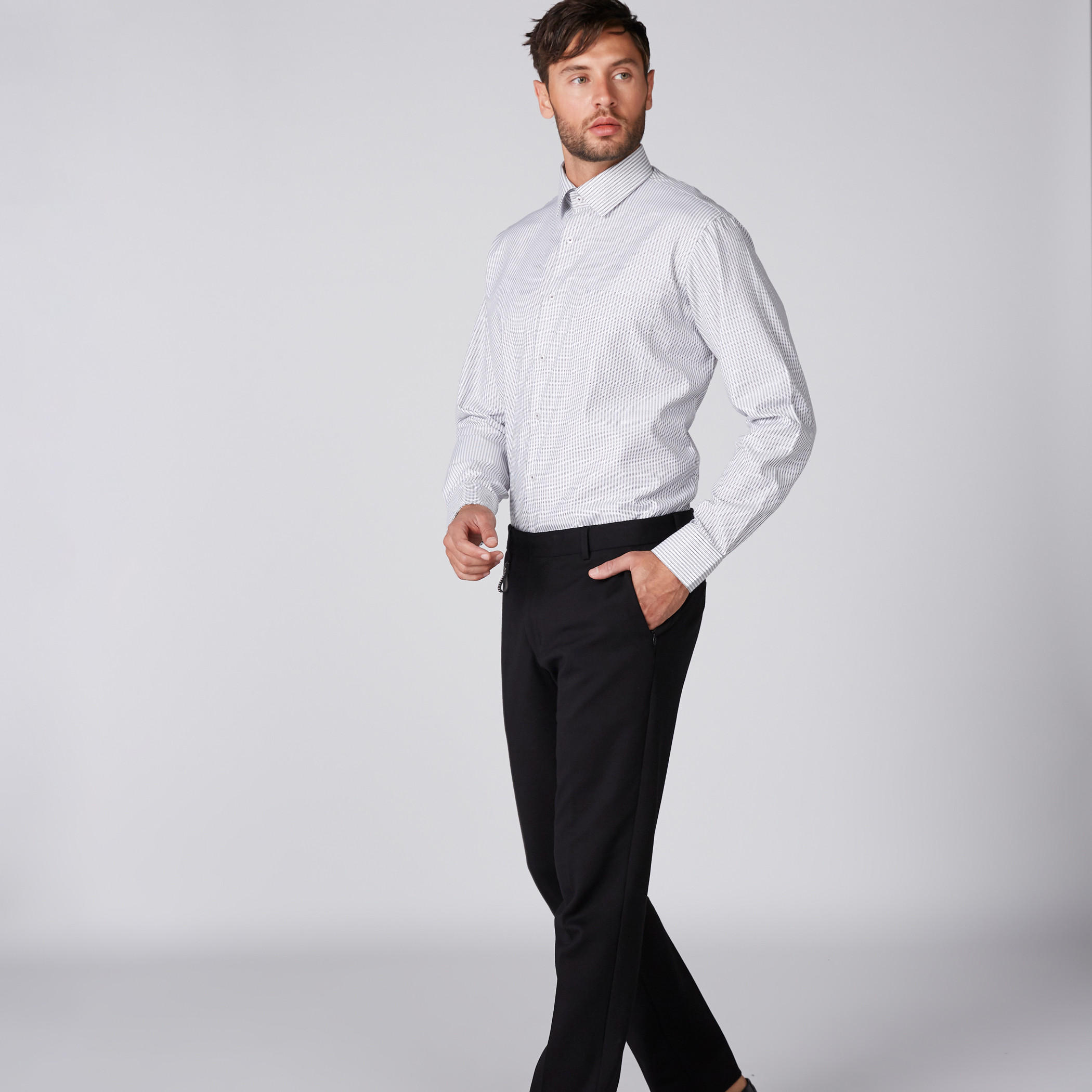 قميص بطبعات بأكمام طويلة وأزرار-men-clothing-shirts-image-4