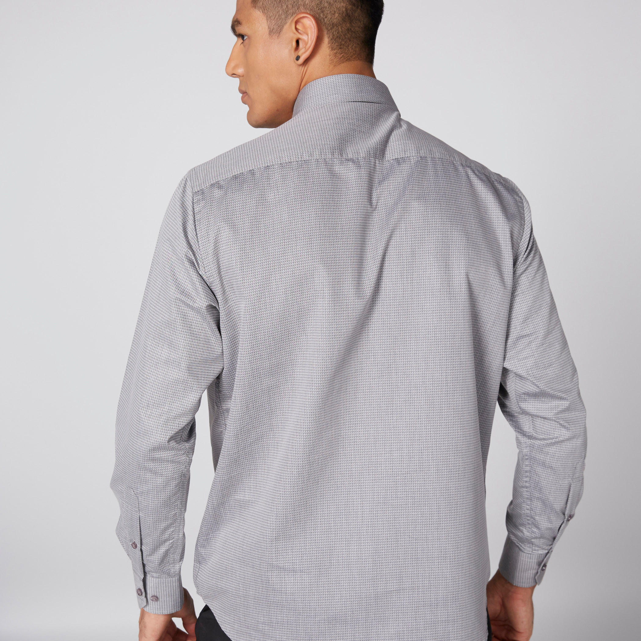 Chequered Formal Shirt with Long Sleeves-men-clothing-shirts-image-2
