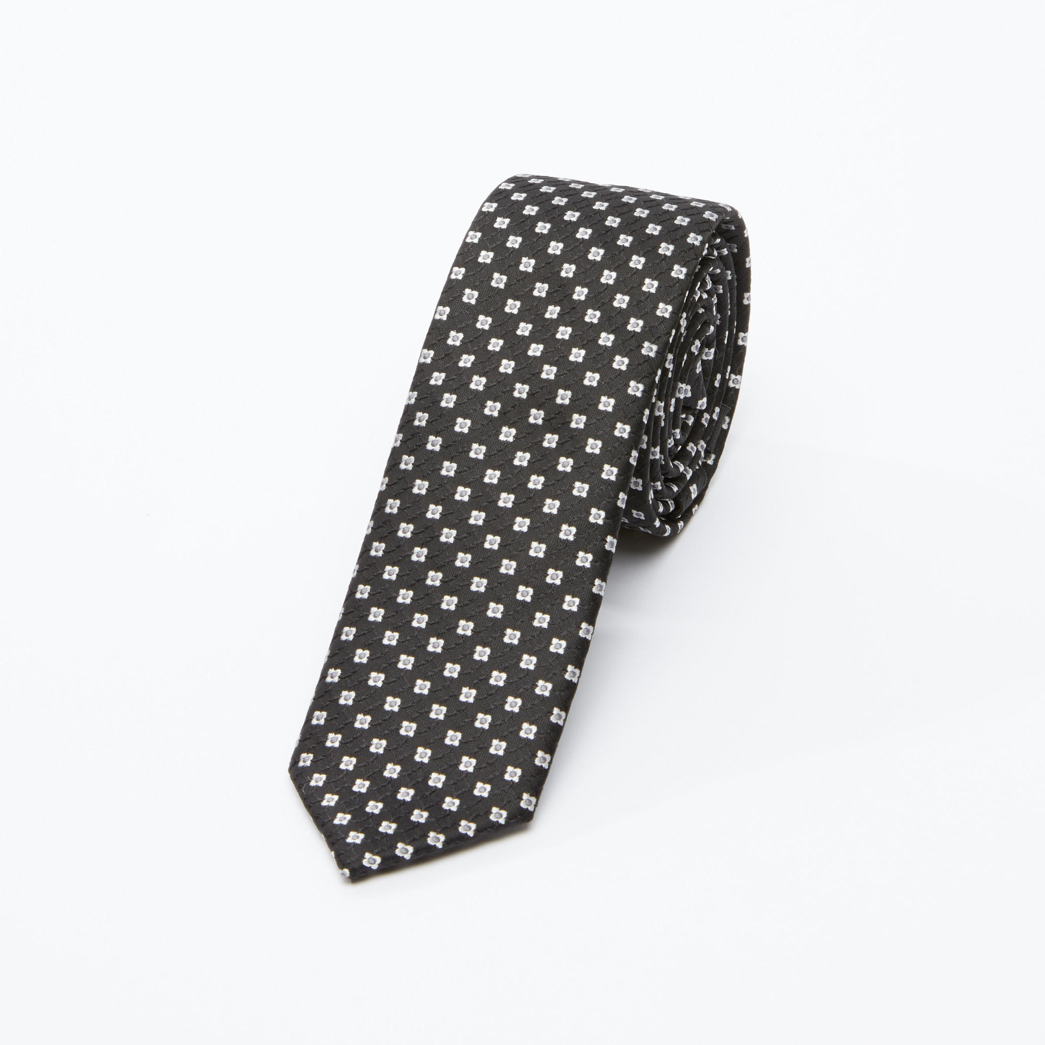 Textured Regular Neck Tie-men-tiesandcufflinks-pocketsquares-image-1