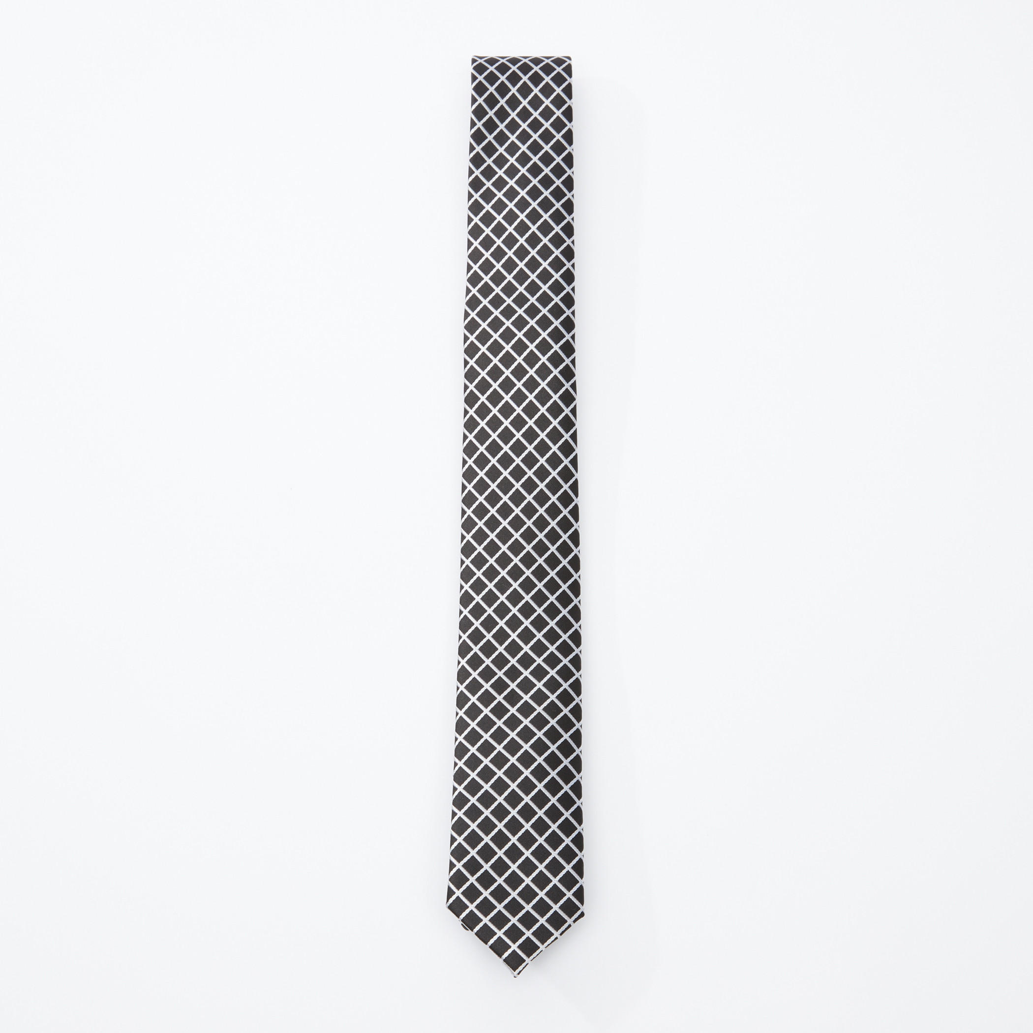 ربطة عنق كاروهات بقصّة عادية-men-tiesandcufflinks-pocketsquares-image-1