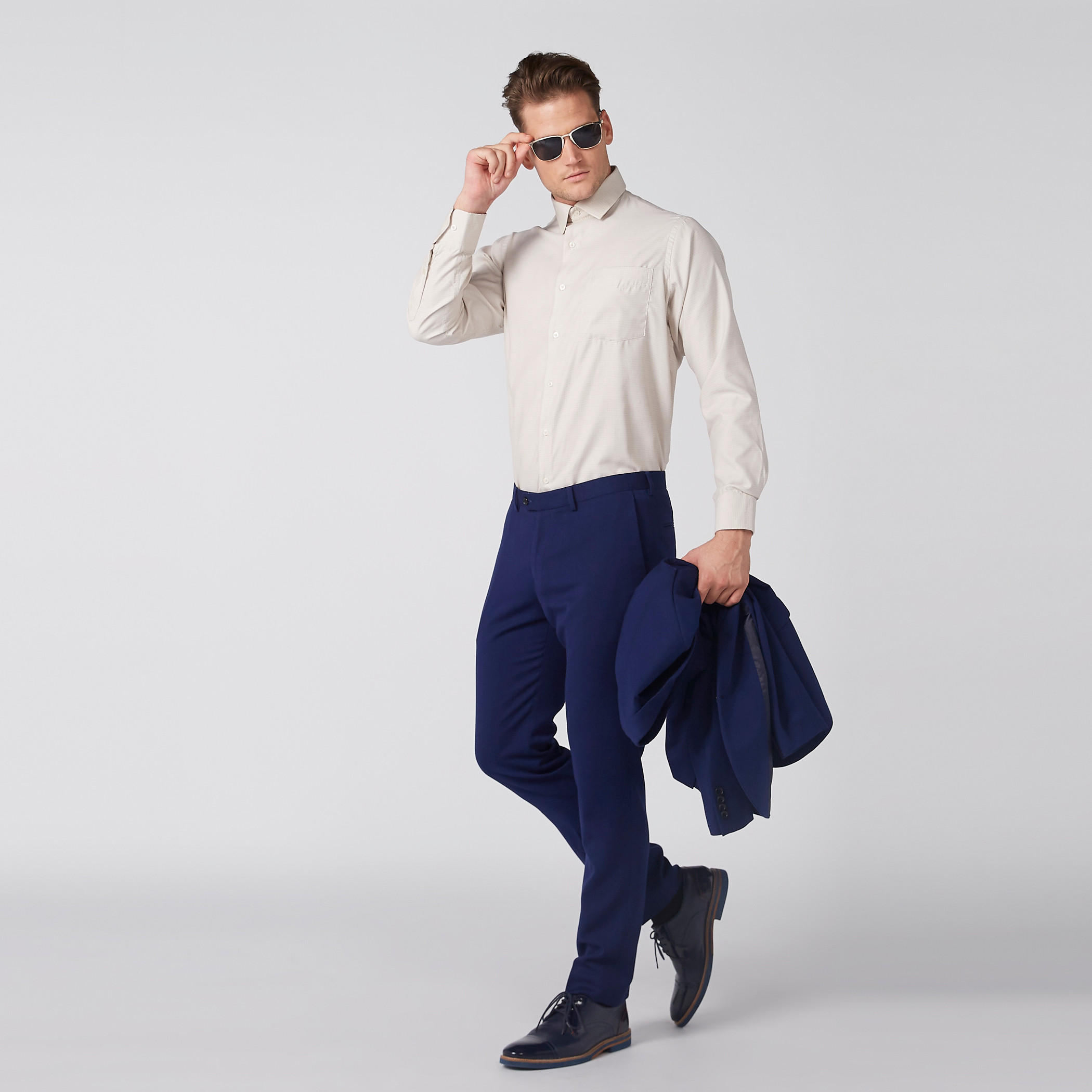 قميص سهل الكي بأكمام طويلة وأزرار-men-clothing-shirts-image-2