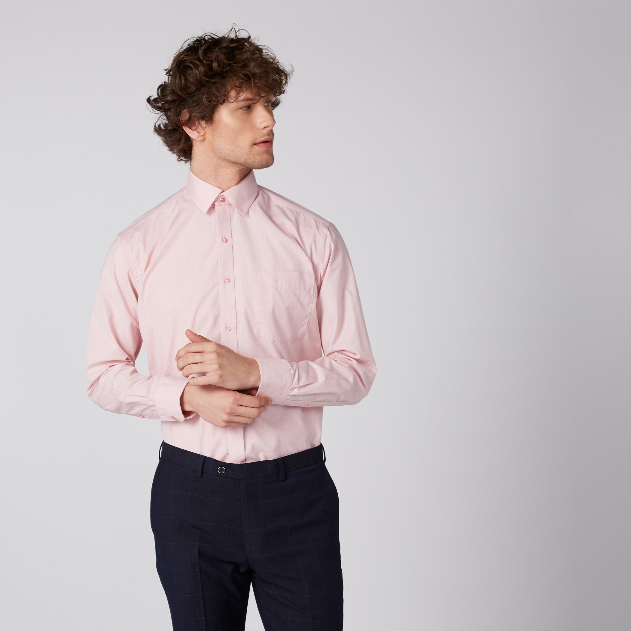 قميص سهل الكي بأكمام طويلة وأزرار-men-clothing-shirts-image-1