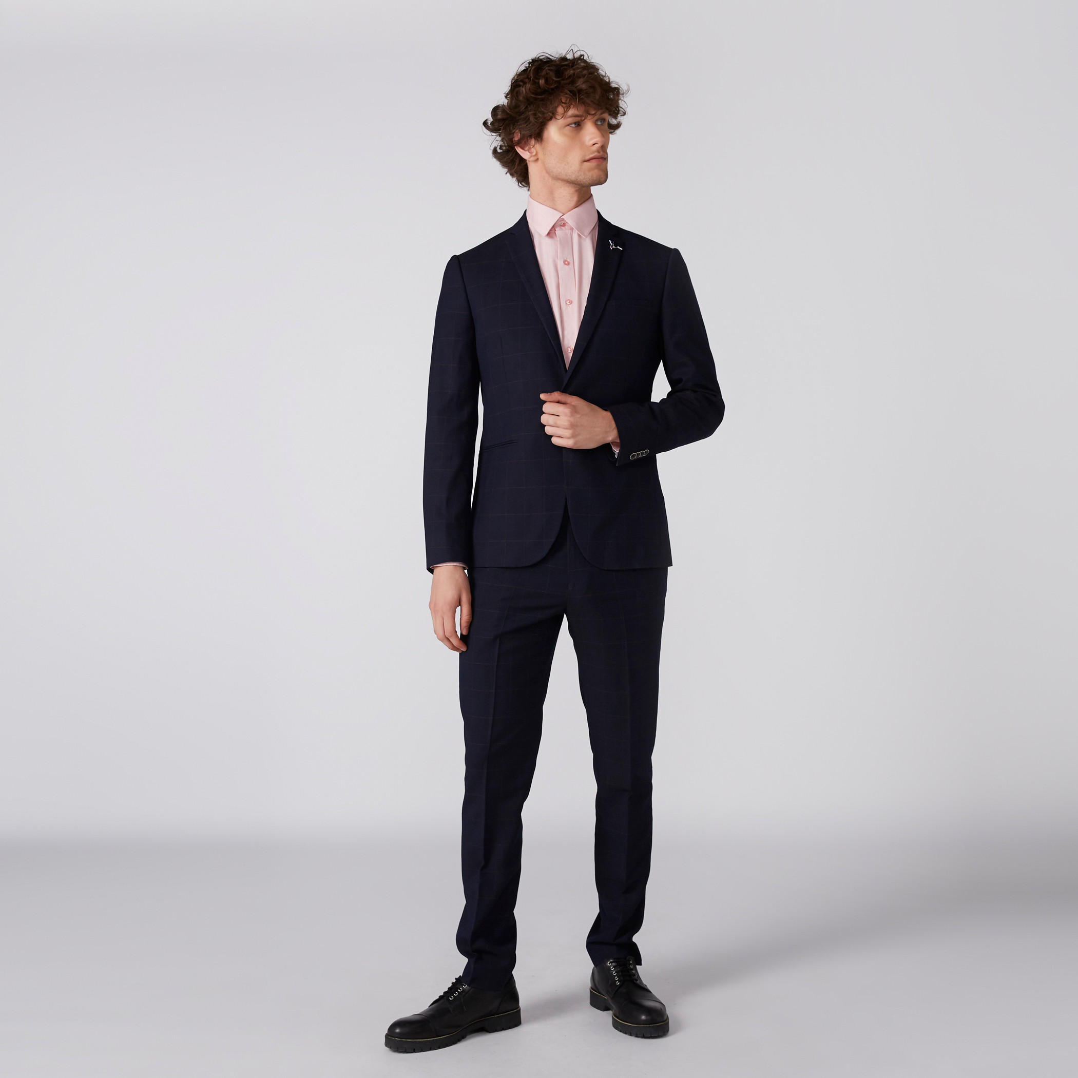 قميص سهل الكي بأكمام طويلة وأزرار-men-clothing-shirts-image-2