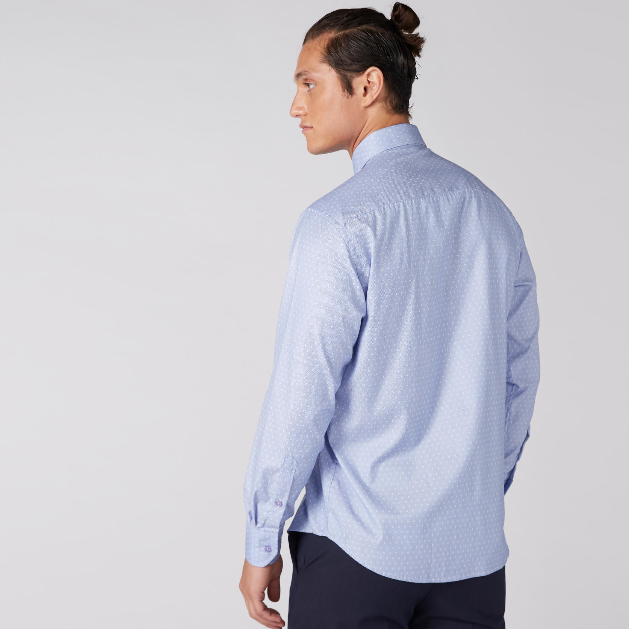 قميص سهل الكي بأكمام طويلة-men-clothing-shirts-image-2