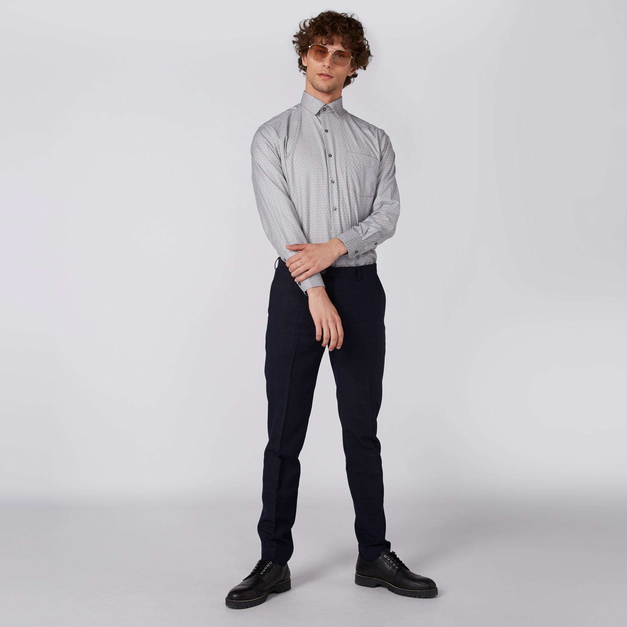 قميص سهل الكي بأكمام طويلة وأزرار وطبعات-men-clothing-shirts-image-3