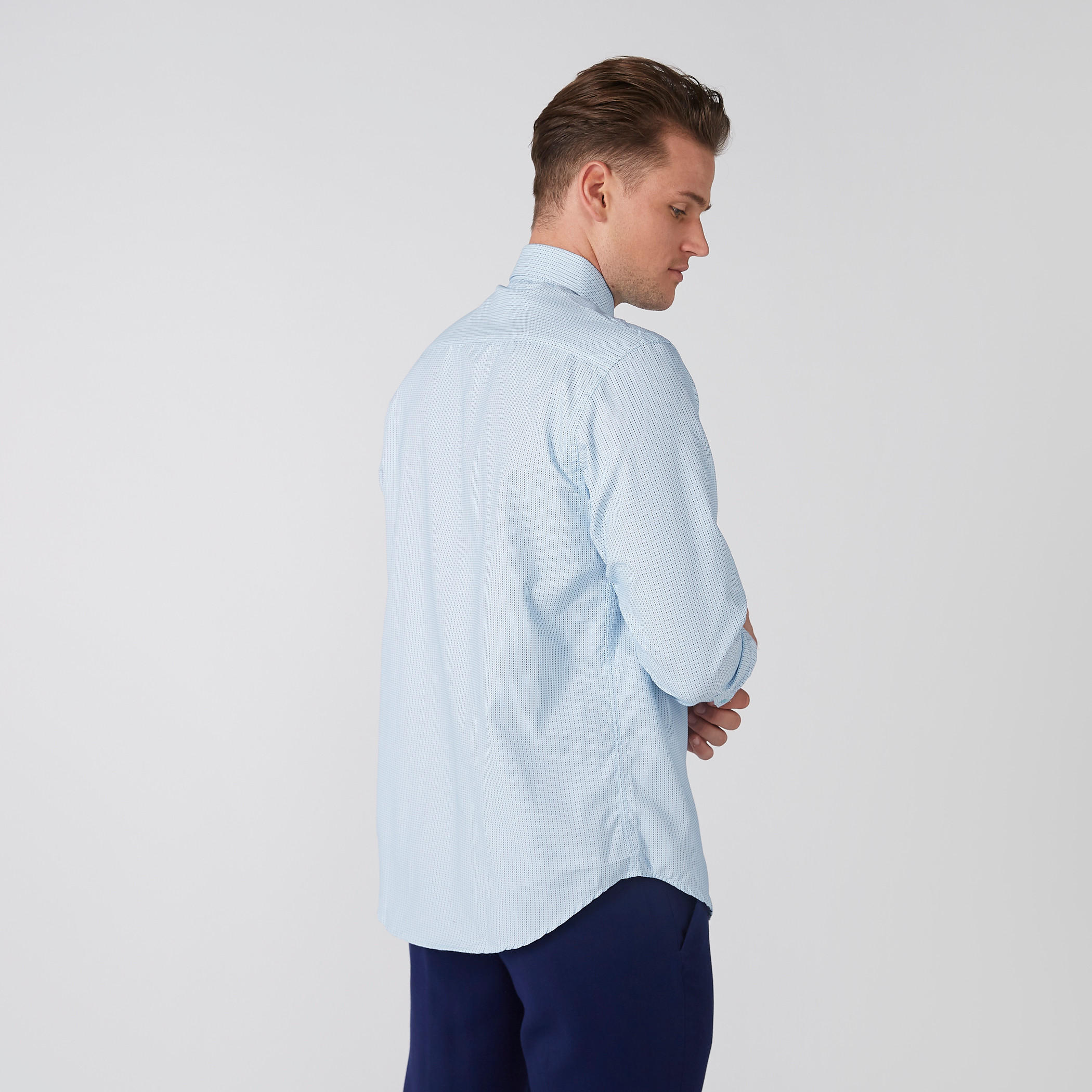 قميص سهل الكي بأكمام طويلة وأزرار وطبعات-men-clothing-shirts-image-4