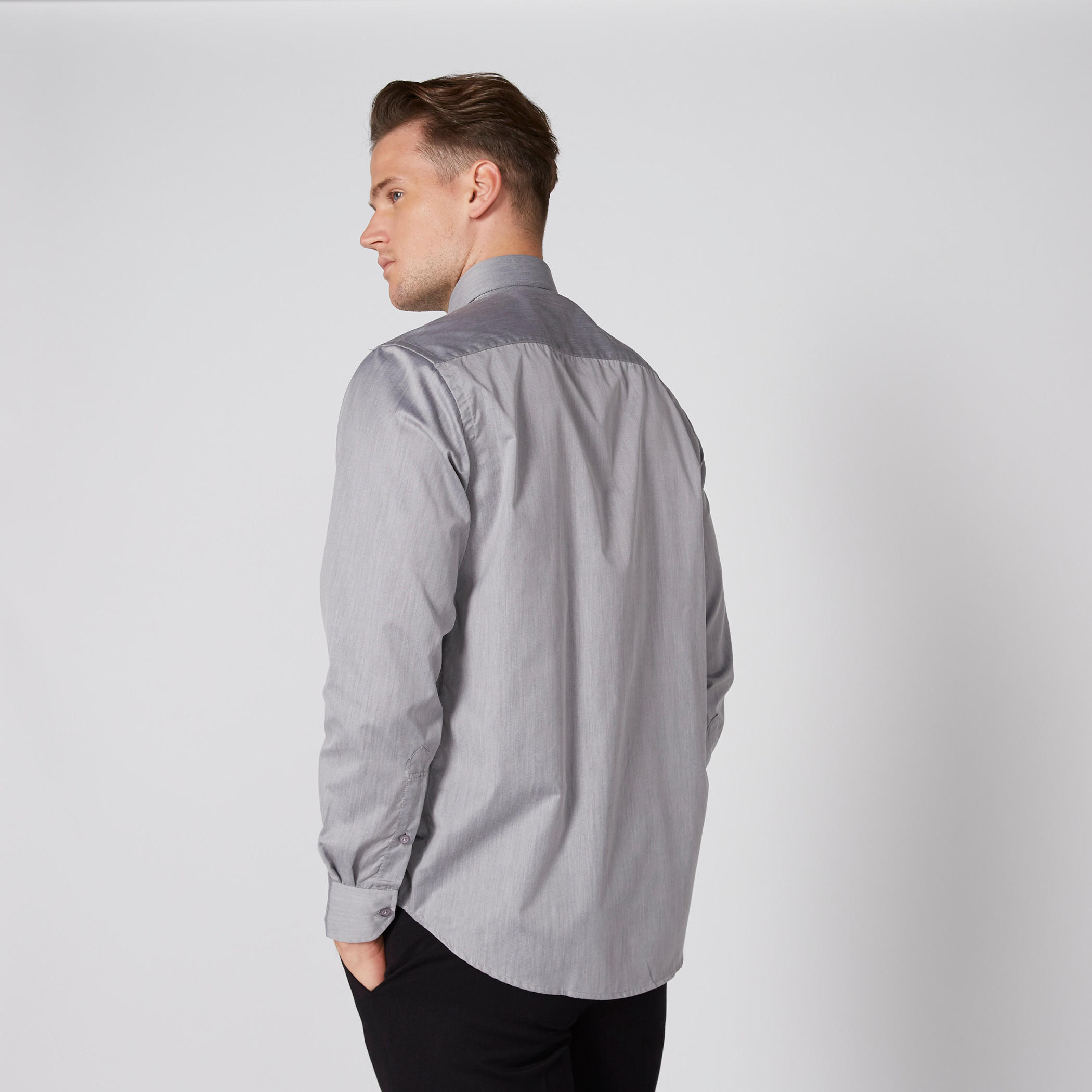 قميص سهل الكي بأكمام طويلة وأزرار-men-clothing-shirts-image-2
