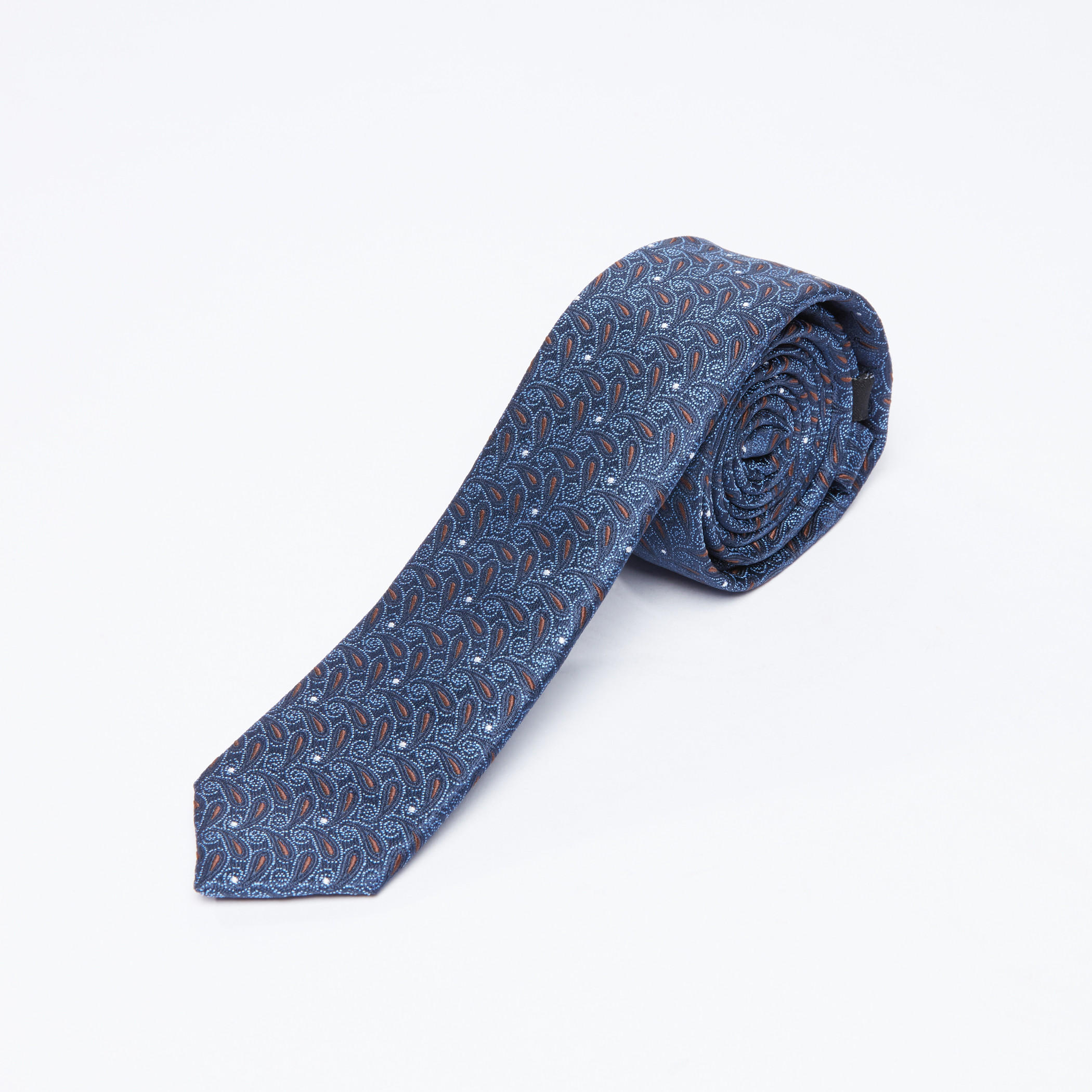 Paisley Textured Regular Necktie-men-tiesandcufflinks-pocketsquares-image-1