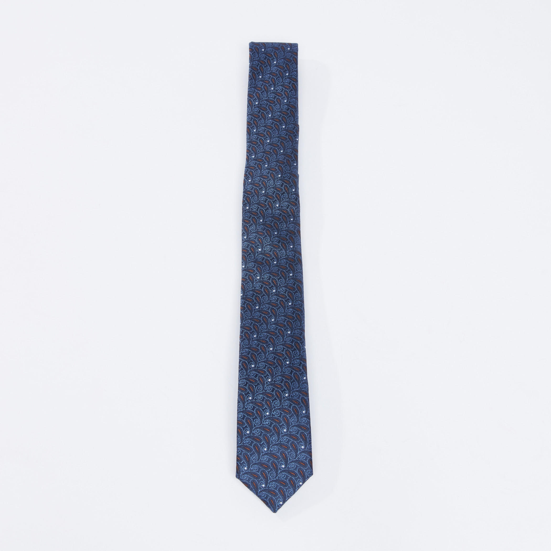 Paisley Textured Regular Necktie-men-tiesandcufflinks-pocketsquares-image-4