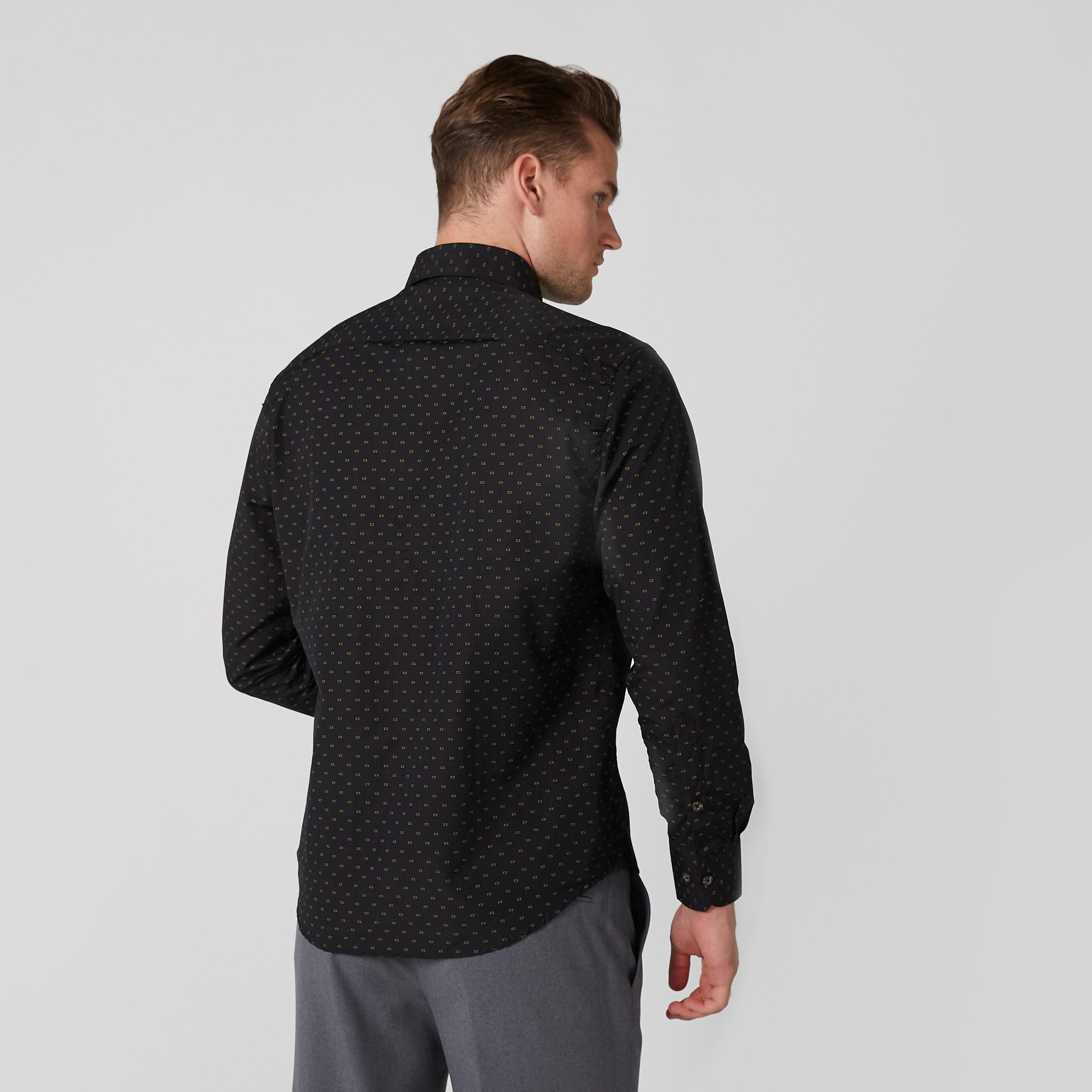 قميص رسمي سهل الكي بأكمام طويلة وطبعات-men-clothing-shirts-image-3