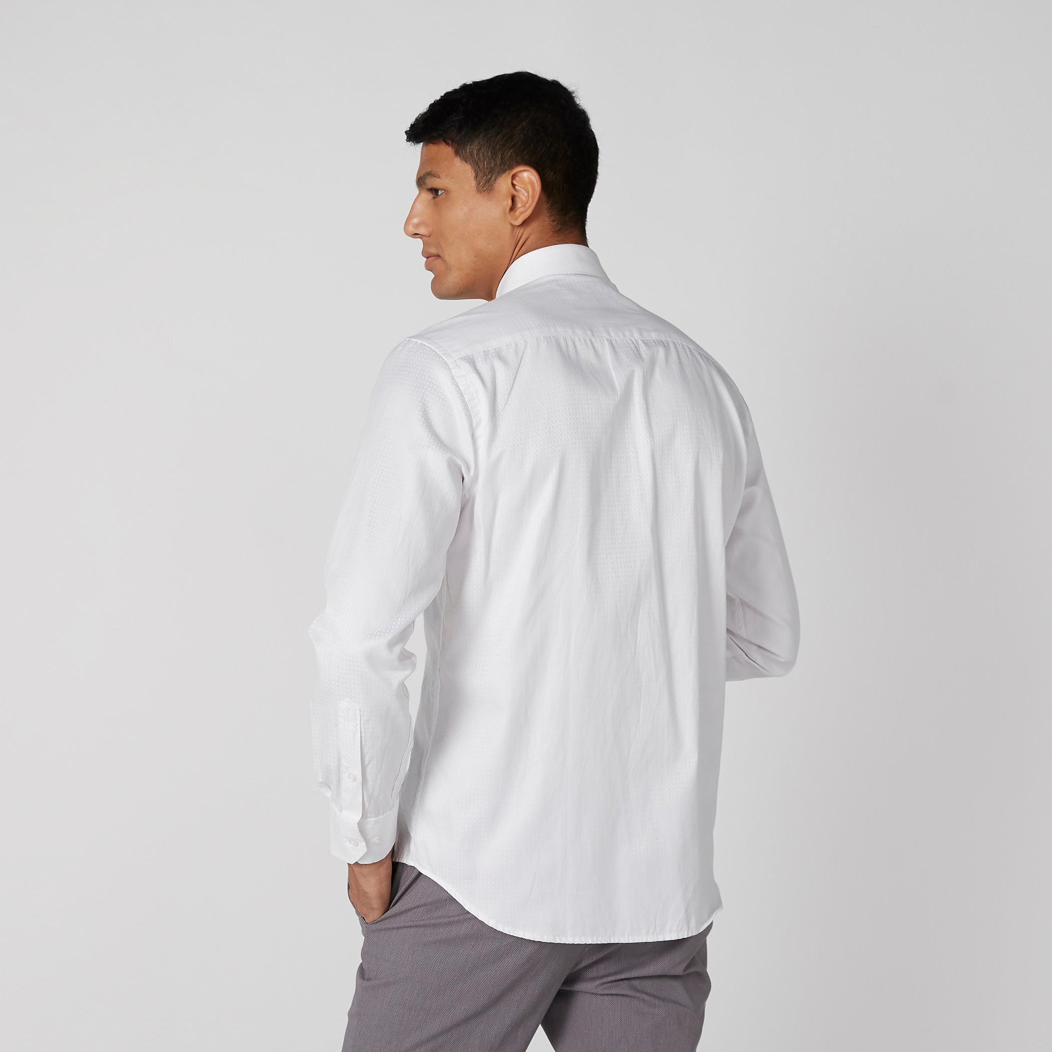 قميص سهل الكي بياقة عادية وأكمام طويلة وأزرار-men-clothing-shirts-image-4