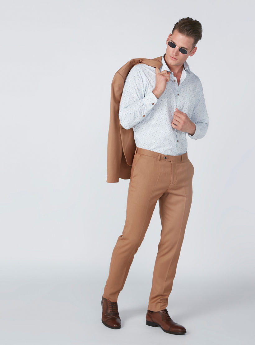 Easy Iron Printed Shirt with Complete Placket and Long Sleeves-men-clothing-shirts-image-3