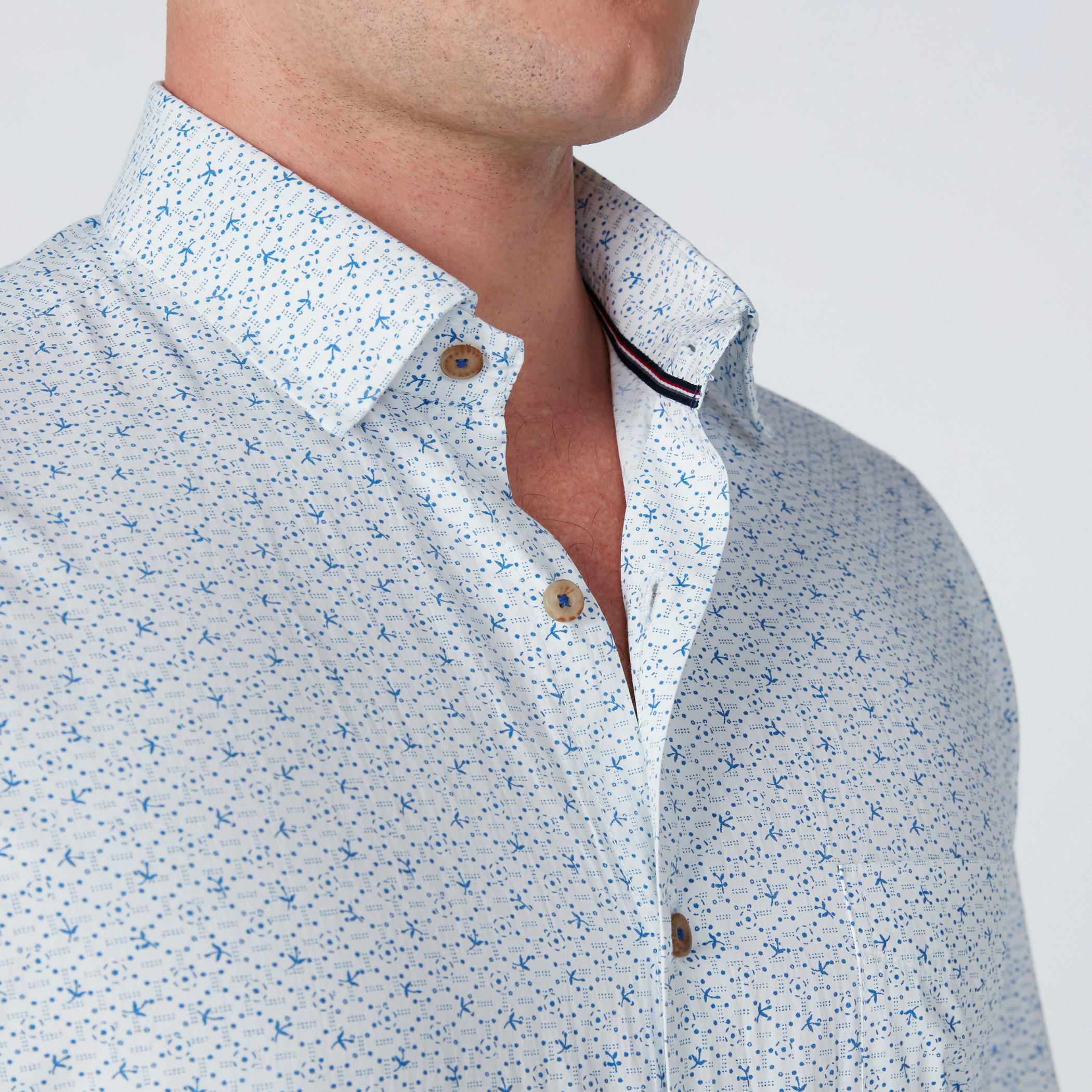 Easy Iron Printed Shirt with Complete Placket and Long Sleeves-men-clothing-shirts-image-5