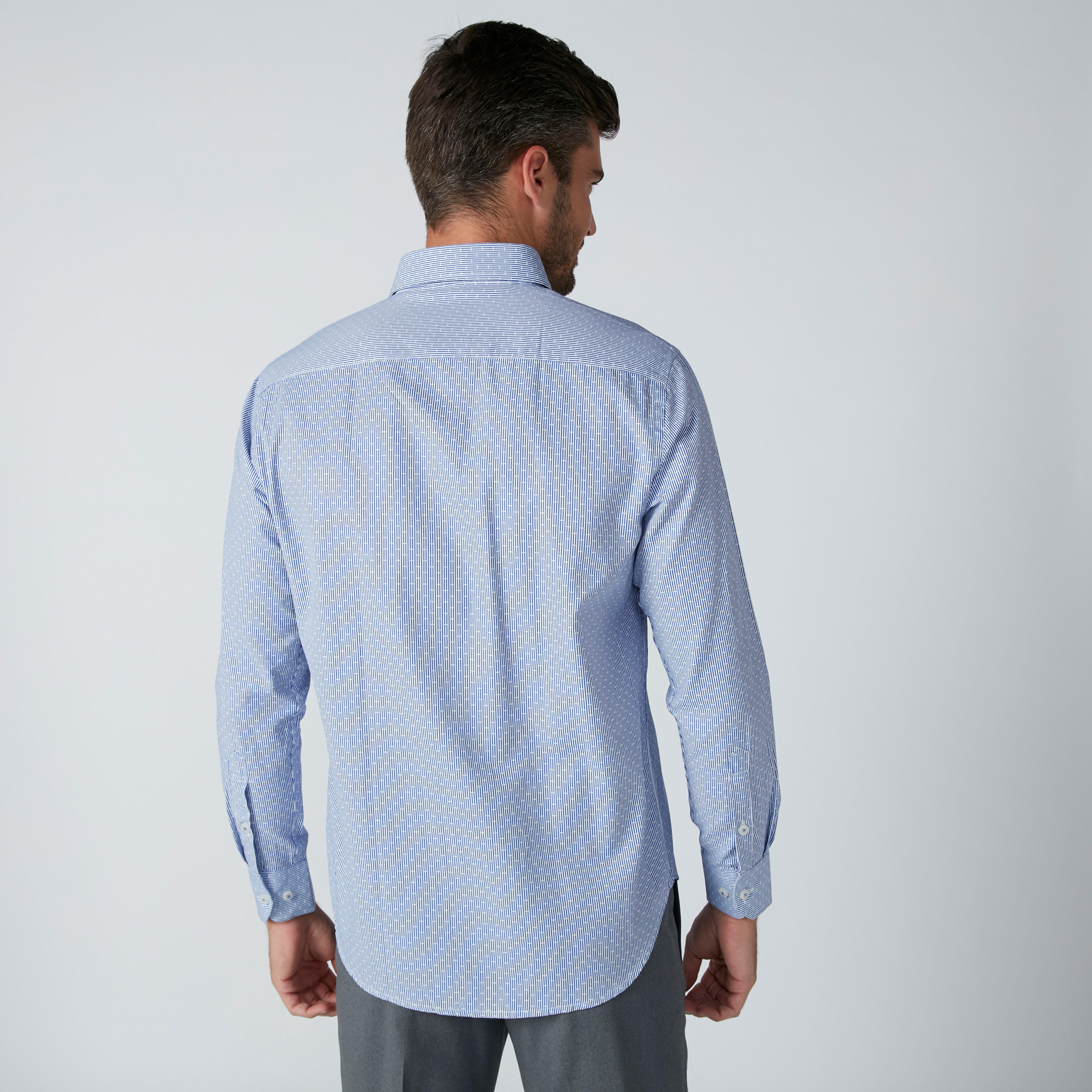 قميص سهل الكي بأكمام طويلة وأزرار وطبعات-men-clothing-shirts-image-4