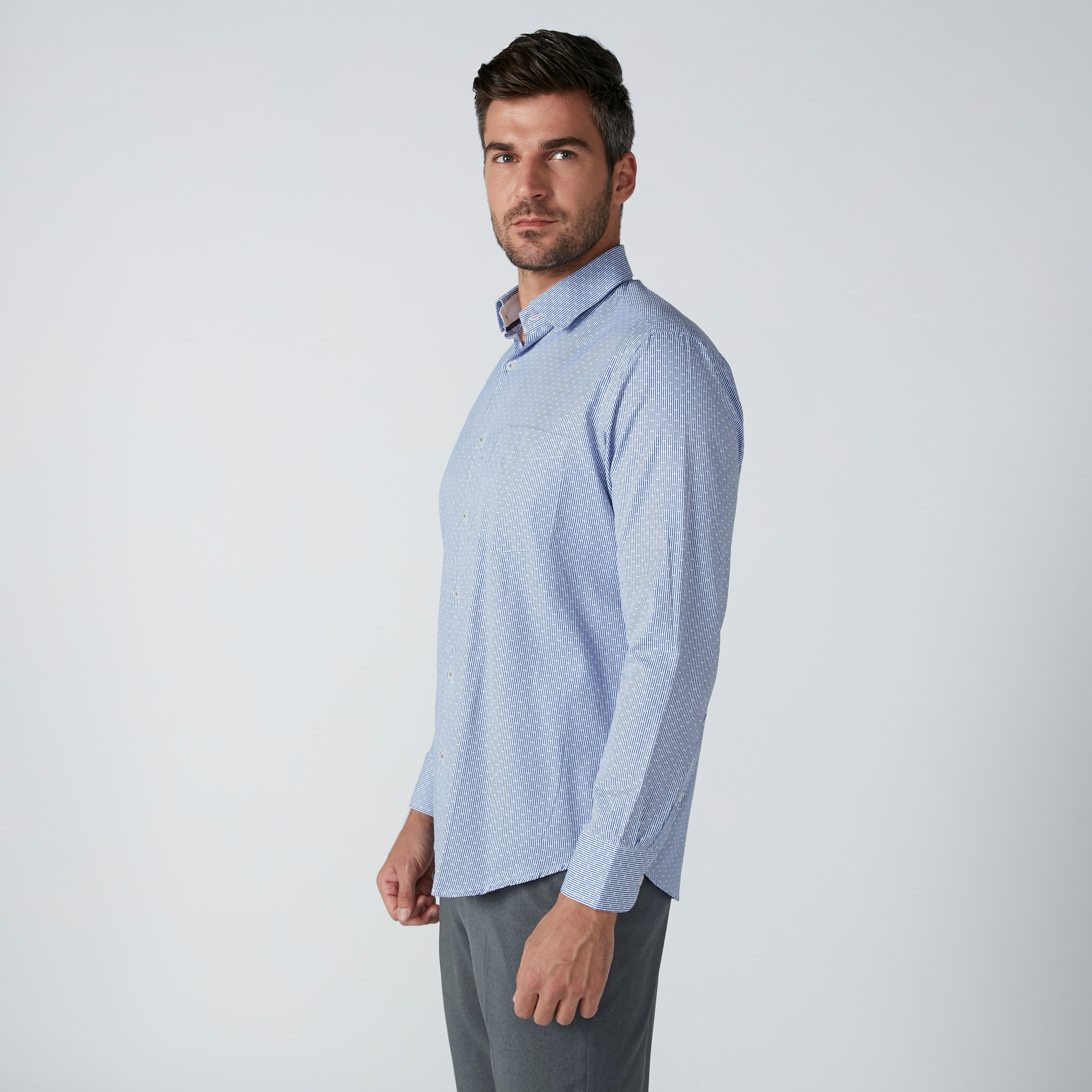 قميص سهل الكي بأكمام طويلة وأزرار وطبعات-men-clothing-shirts-image-3