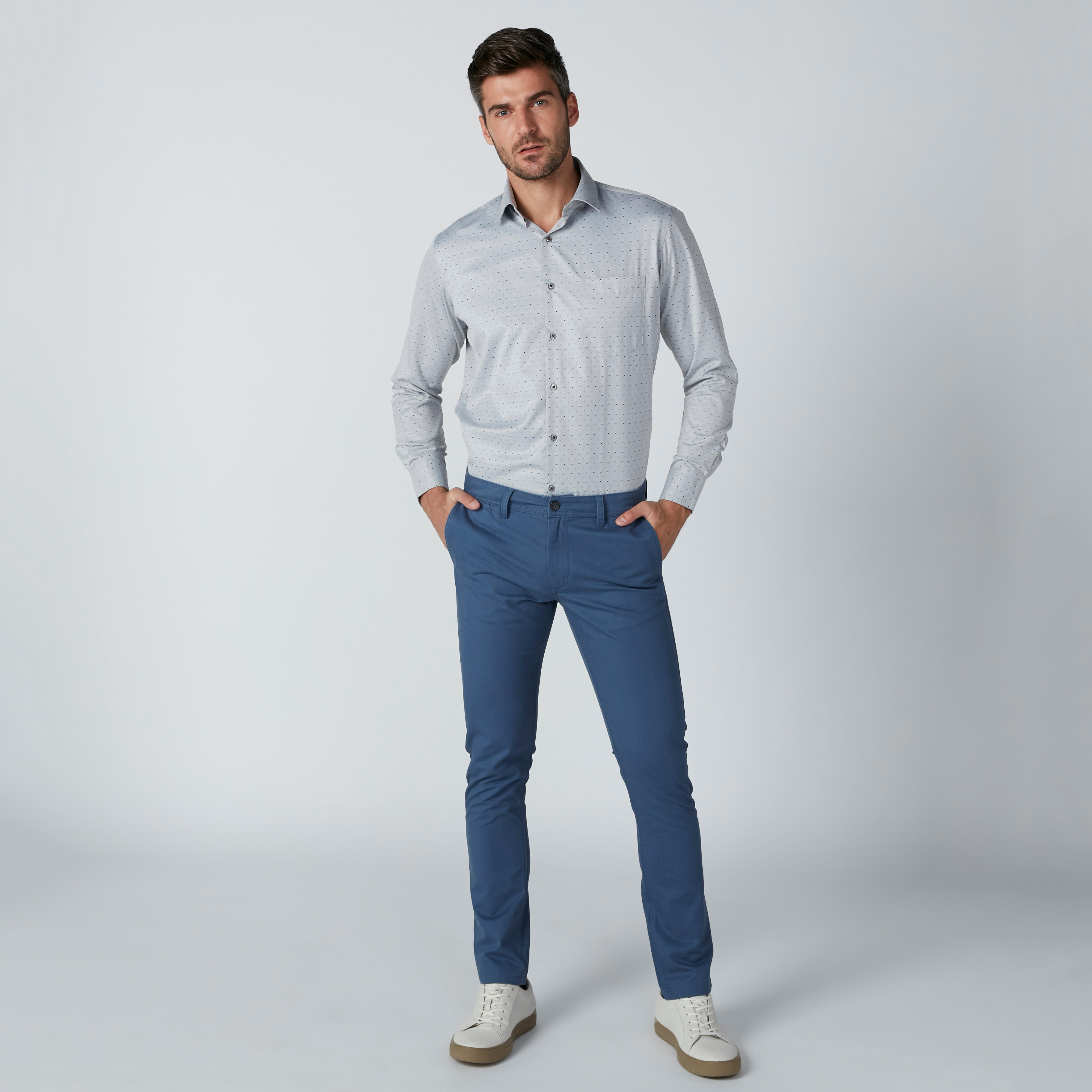 قميص سهل الكي بأكمام طويلة-men-clothing-shirts-image-3
