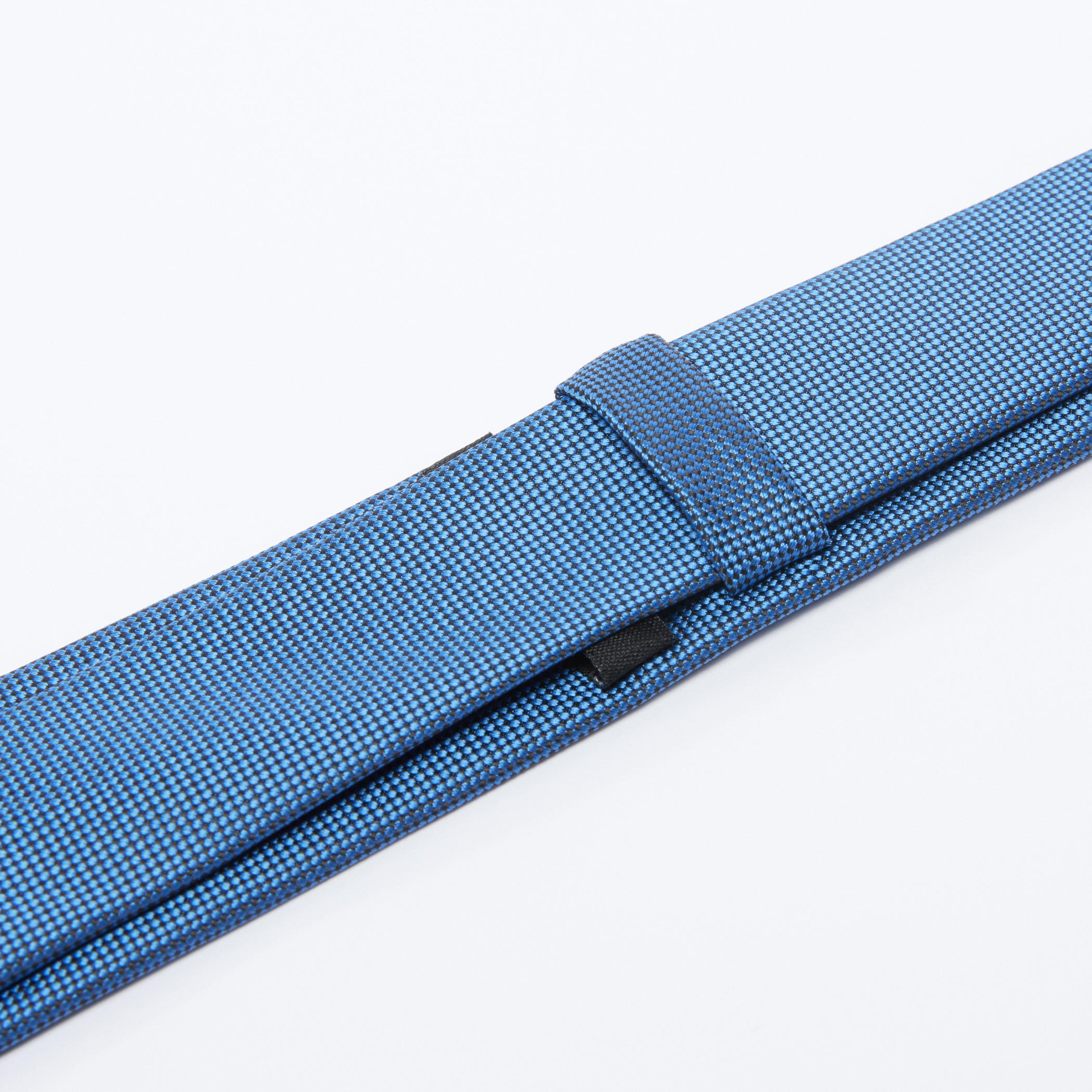 Textured Tie in Regular Cut with Keeper Loop-men-tiesandcufflinks-pocketsquares-image-3