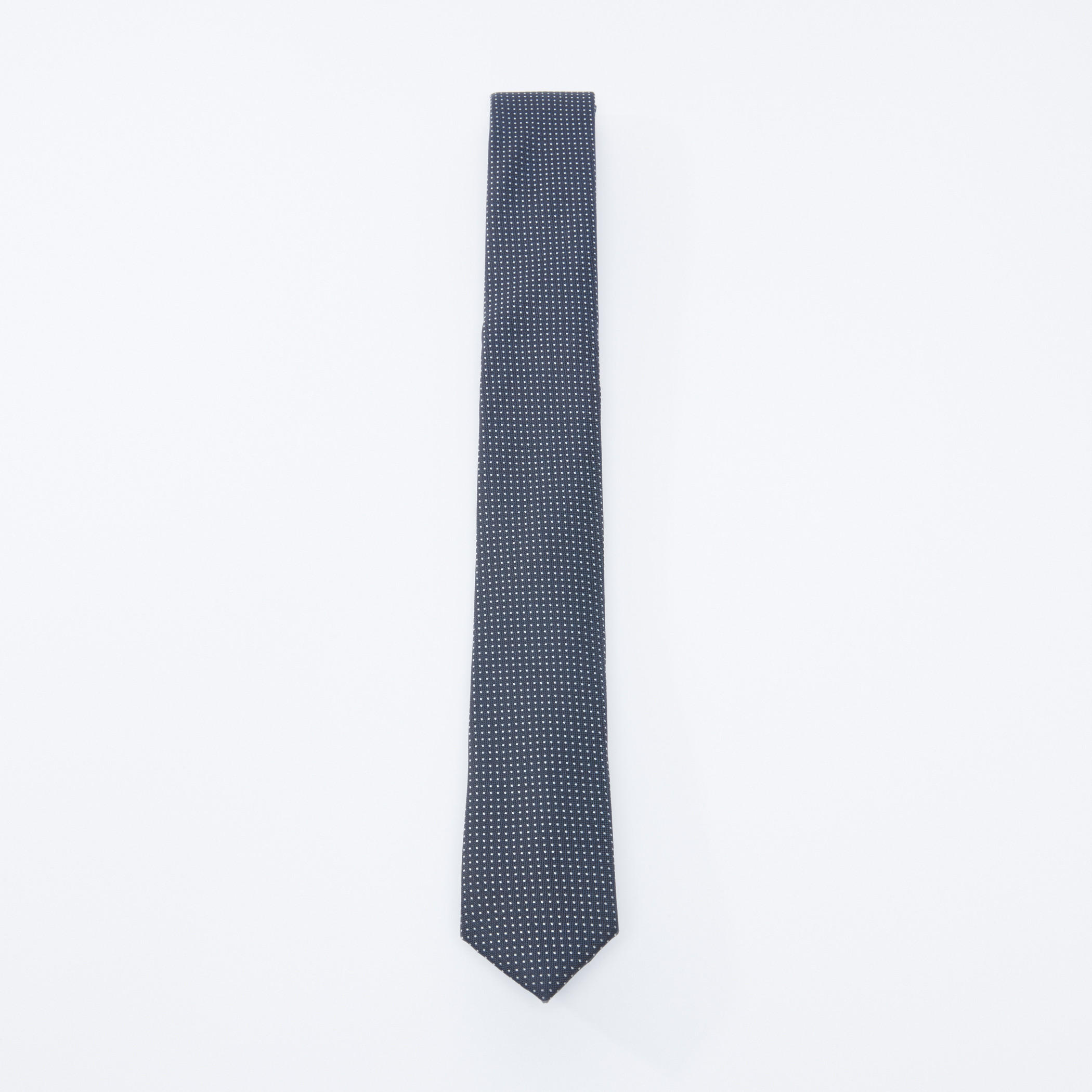 Textured Structured Tie with Keeper Loop-men-tiesandcufflinks-pocketsquares-image-4