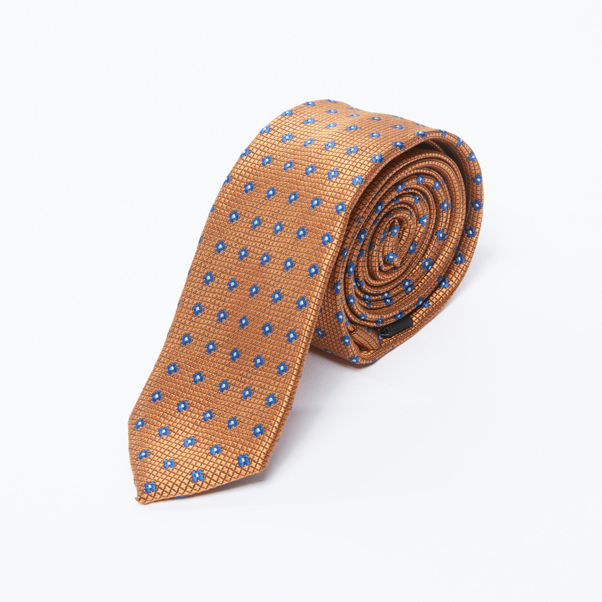 Textured Tie with Keeper Loop-men-tiesandcufflinks-pocketsquares-image-1
