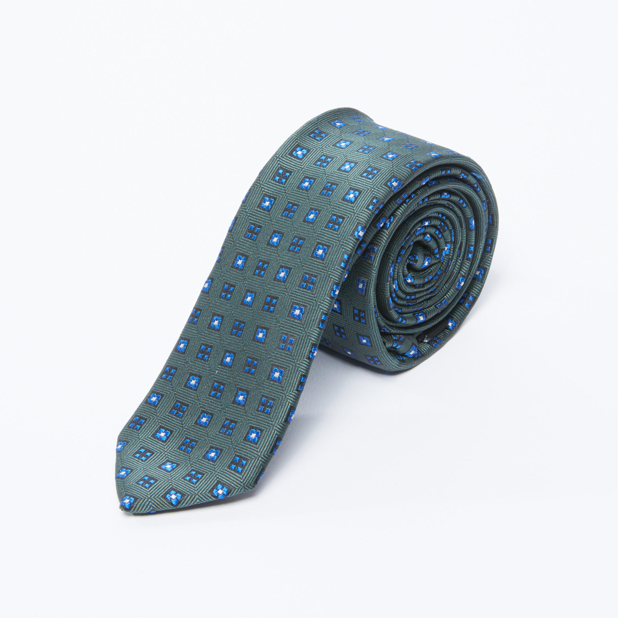 Textured Tie with Keeper Loop-men-tiesandcufflinks-pocketsquares-image-1