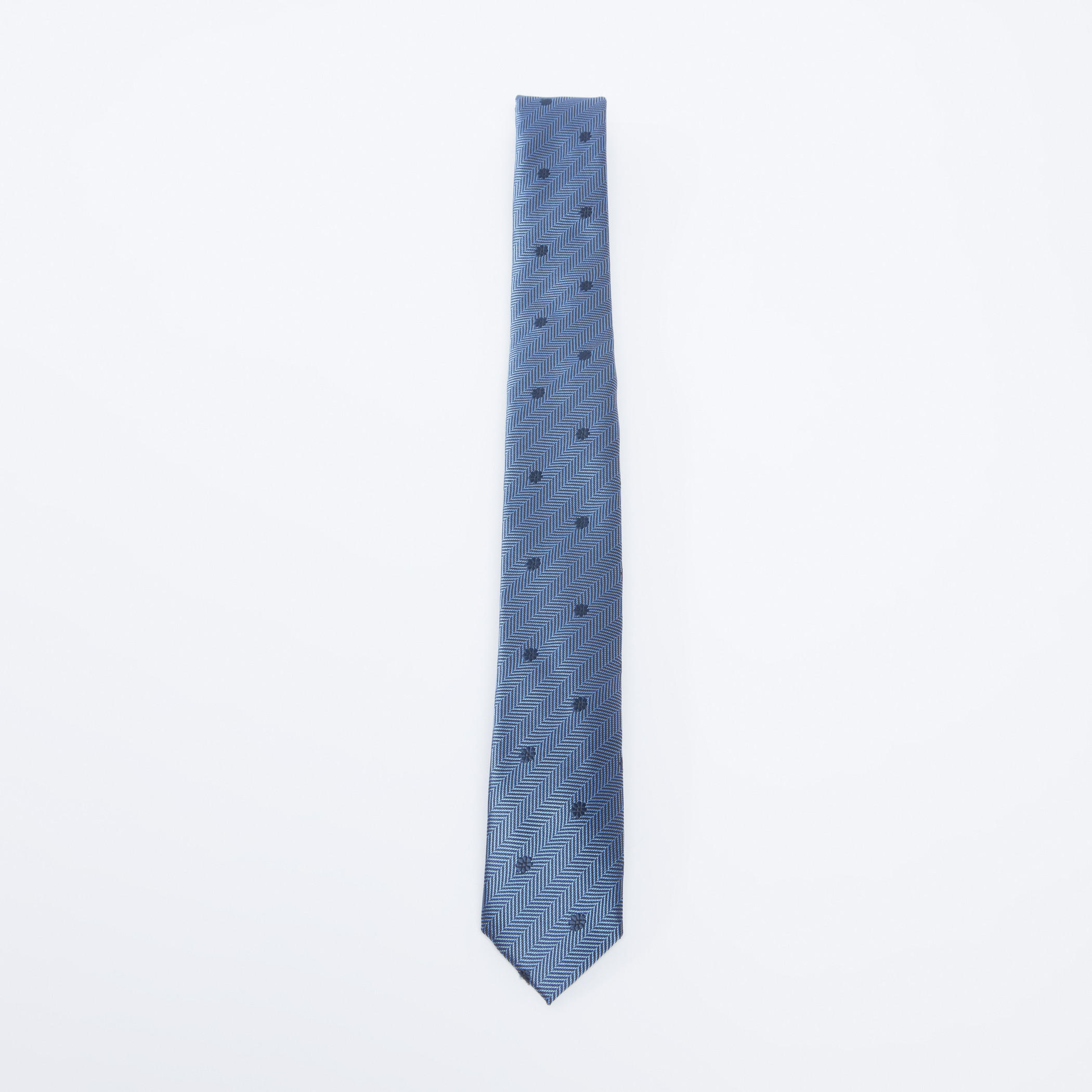 Textured Tie with Keeper Loop-men-tiesandcufflinks-pocketsquares-image-4