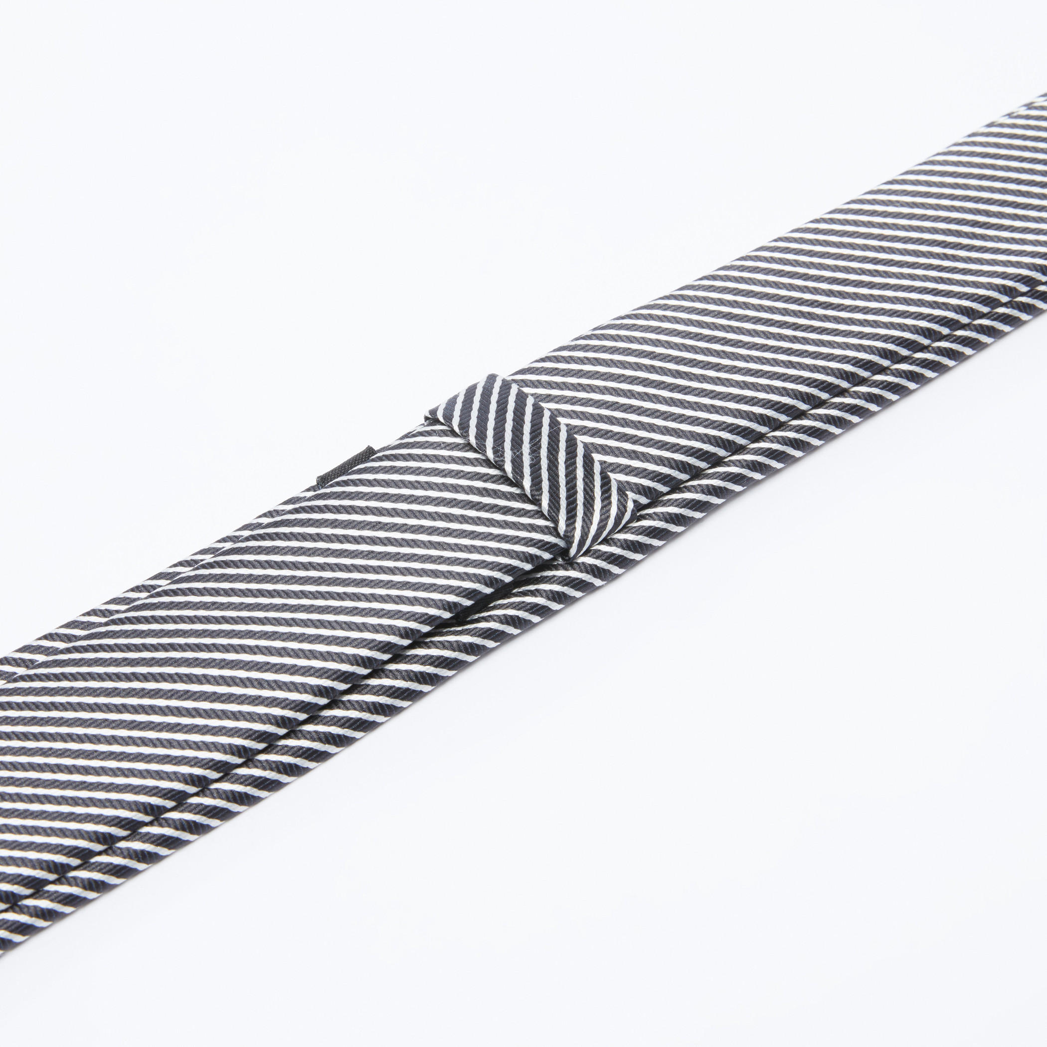 Striped Tie with Keeper Loop-men-tiesandcufflinks-pocketsquares-image-3
