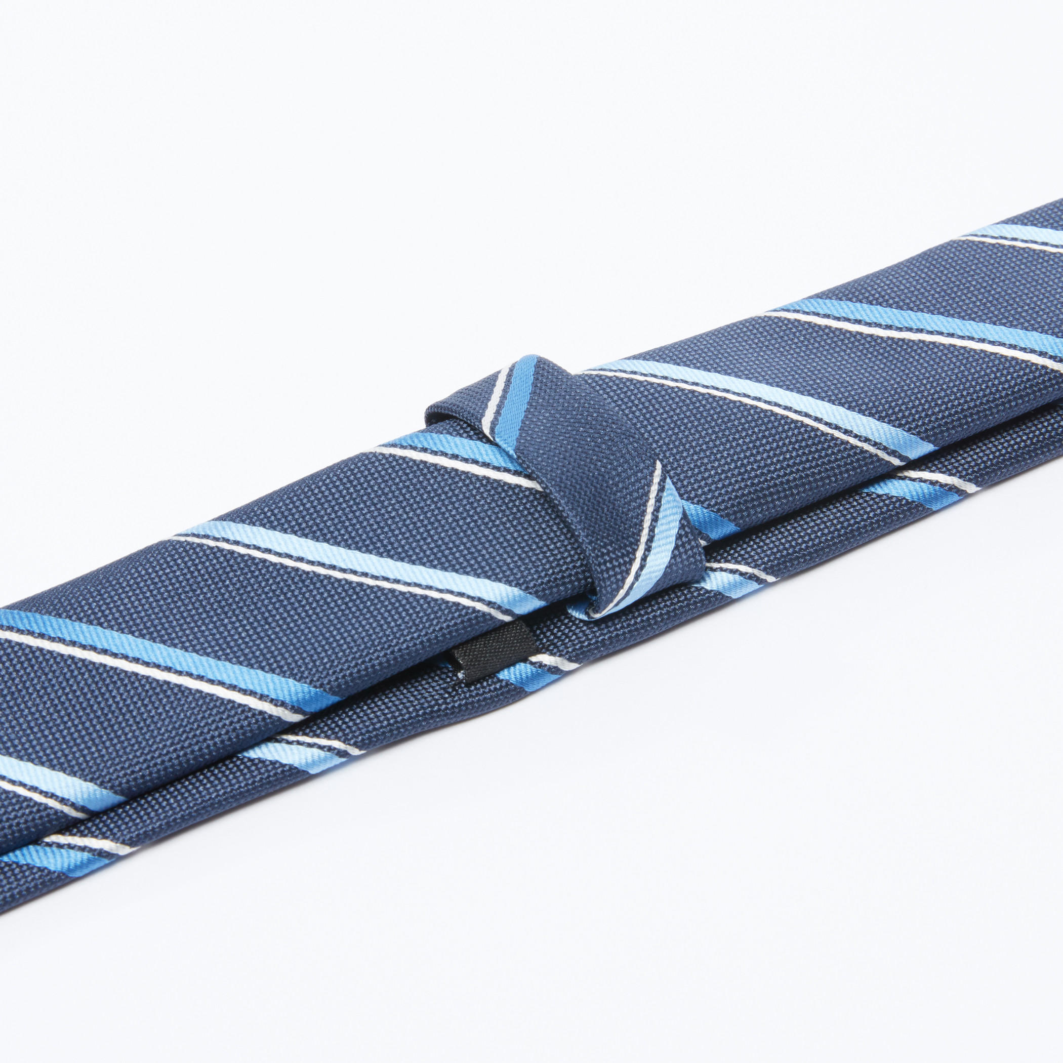 Striped Tie with Keeper Loop-men-tiesandcufflinks-pocketsquares-image-3