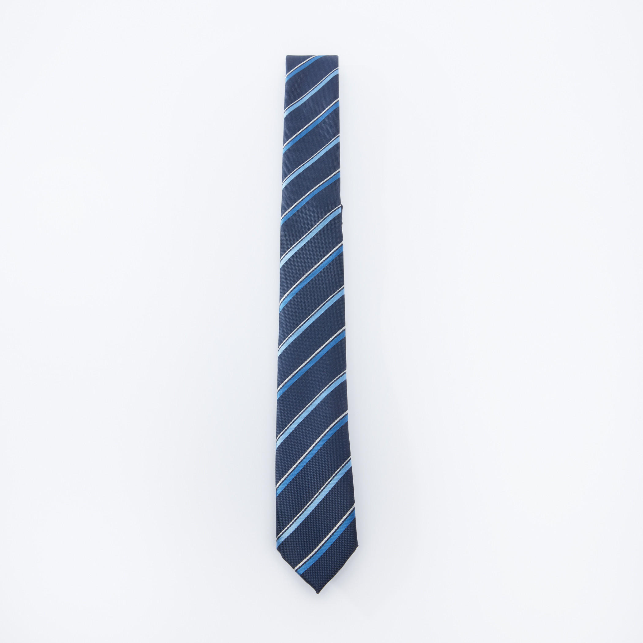 Striped Tie with Keeper Loop-men-tiesandcufflinks-pocketsquares-image-4