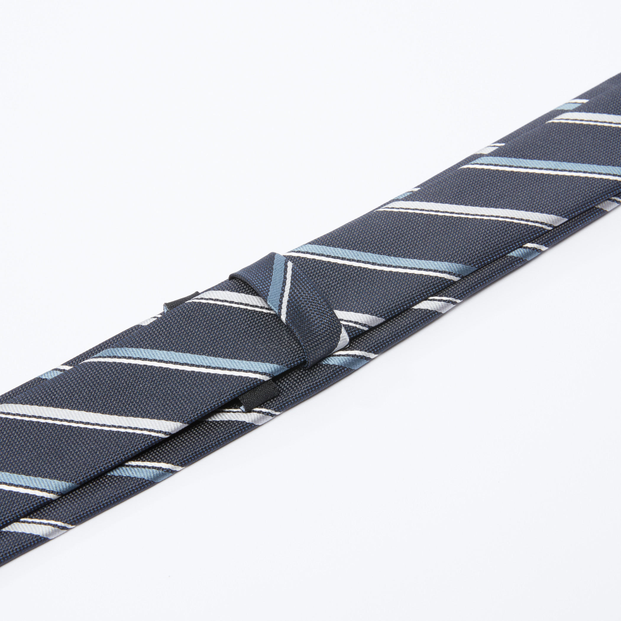Striped Tie with Keeper Loop-men-tiesandcufflinks-pocketsquares-image-3