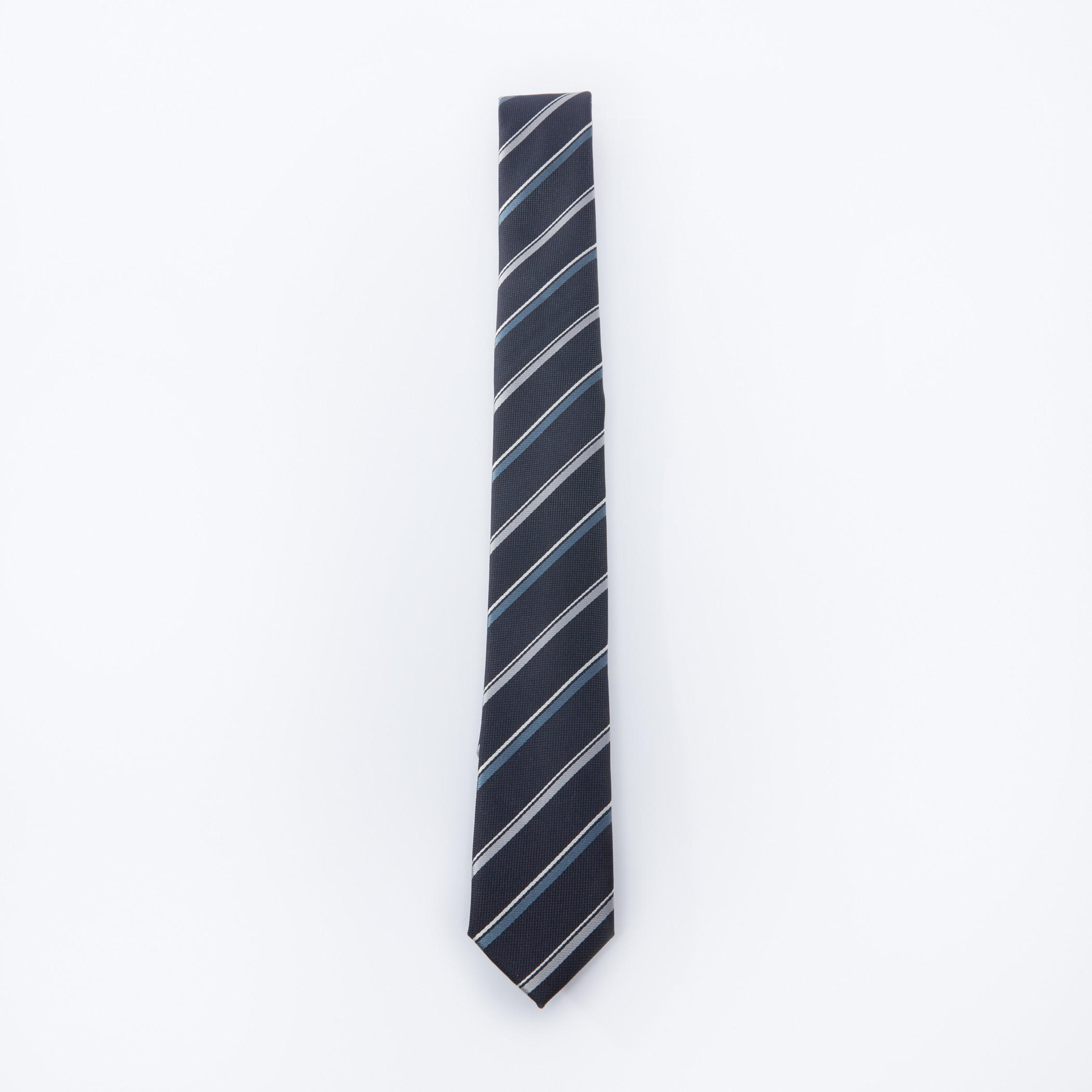 Striped Tie with Keeper Loop-men-tiesandcufflinks-pocketsquares-image-4