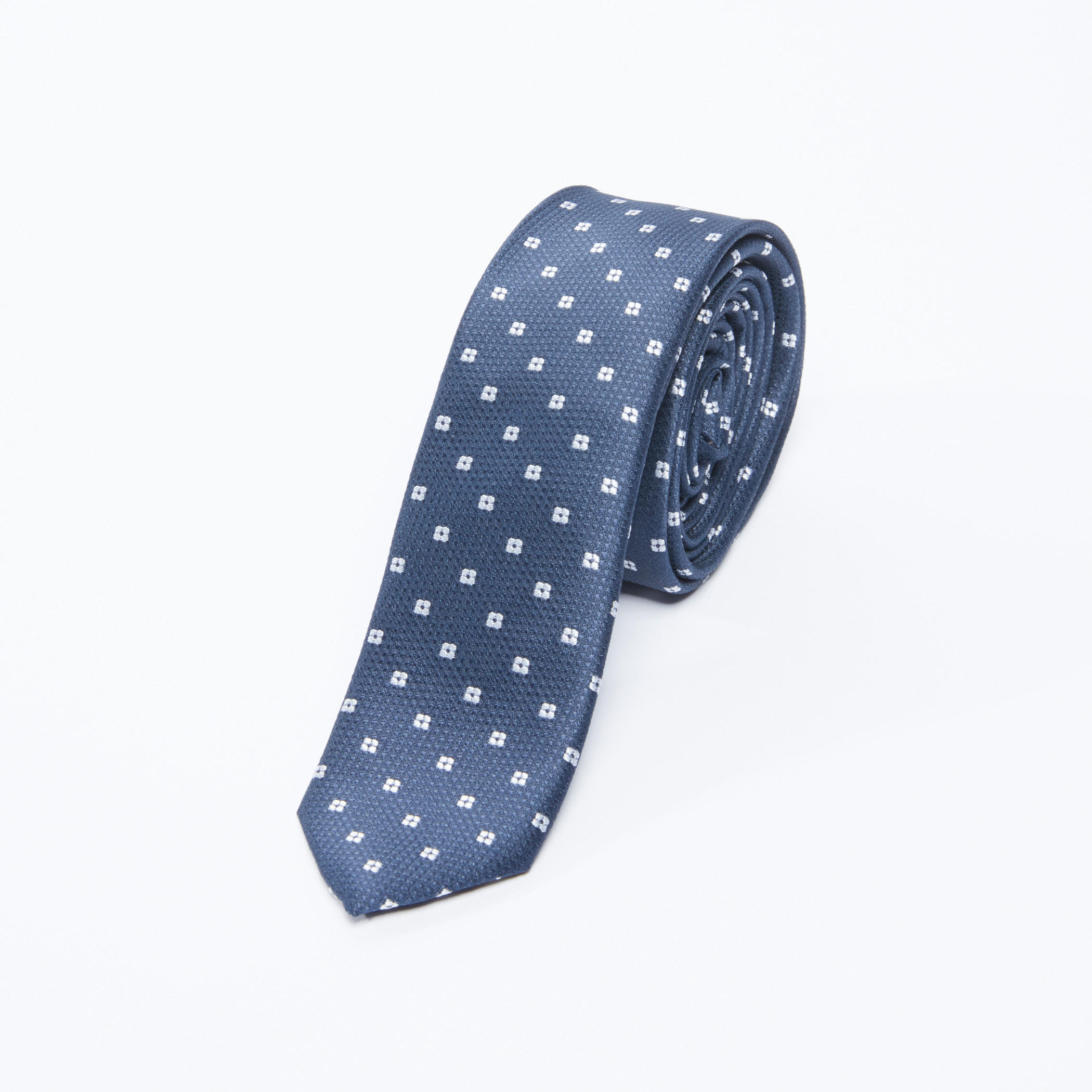 Textured Regular Tie with Keeper Loop-men-tiesandcufflinks-pocketsquares-image-1